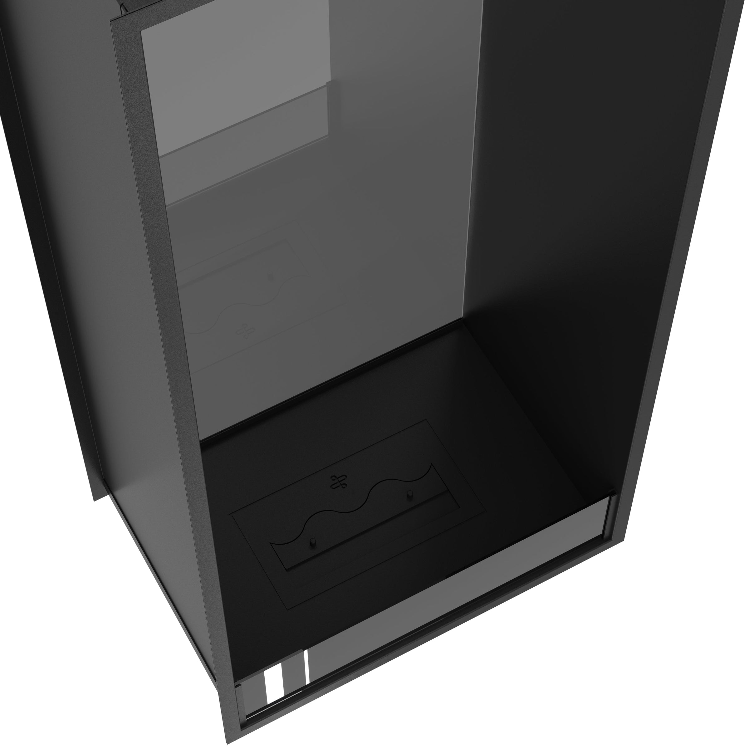 Fame Vertical Doorkijkhaard Enkel Volle Glas 60 x 200 cm – afbeelding 4