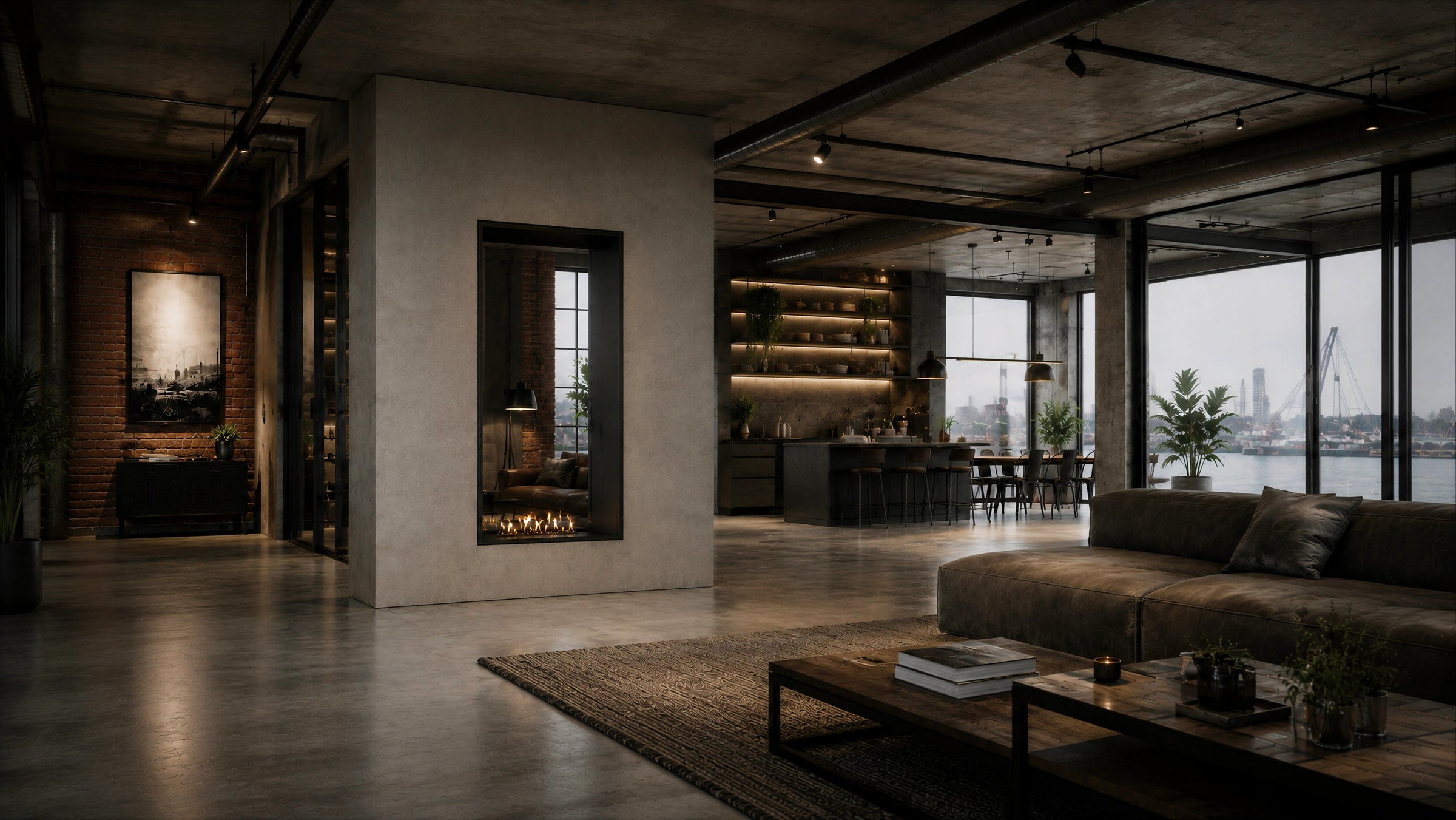 Fame Vertical Doorkijkhaard Enkel Volle Glas 70 x 160 cm – afbeelding 3