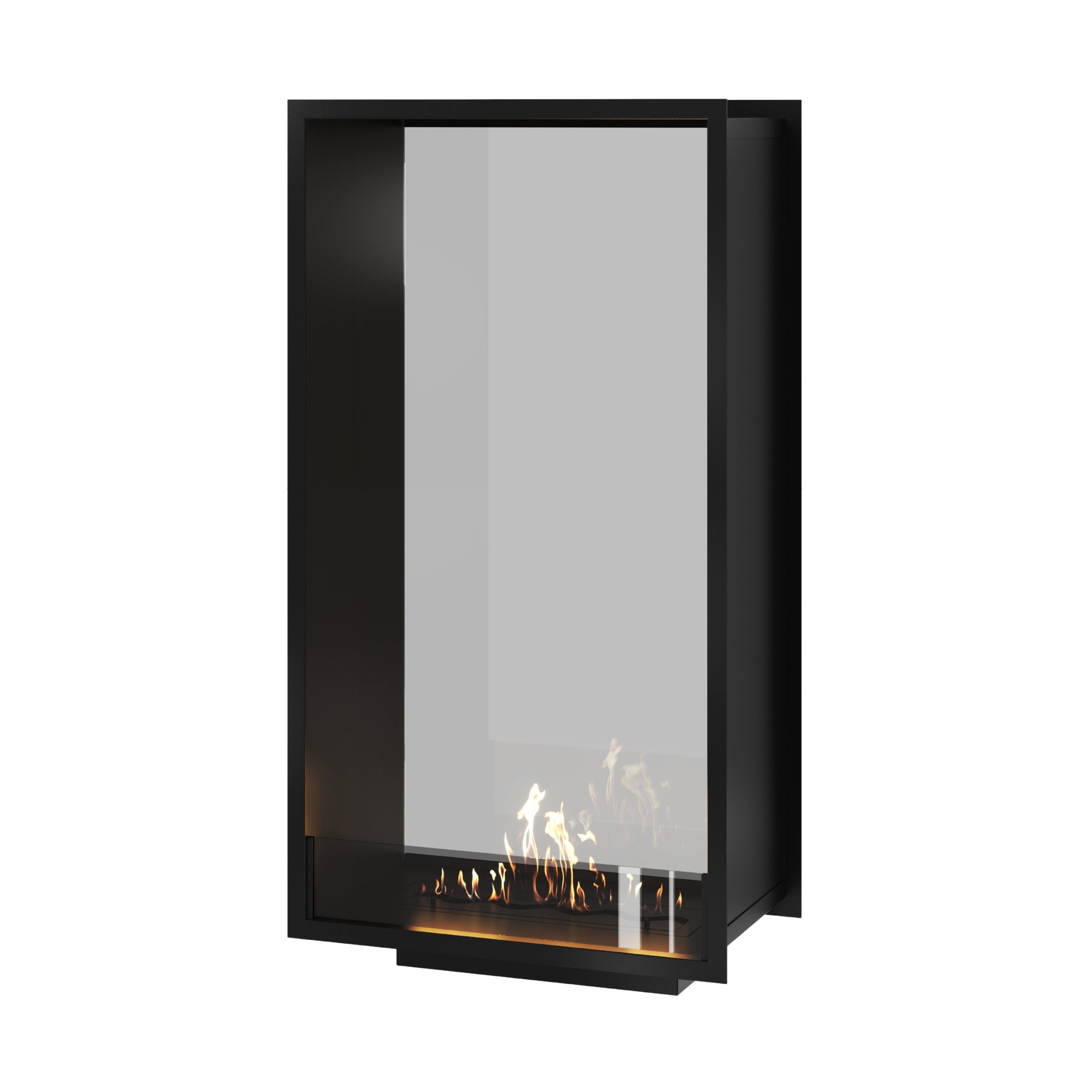 Fame Vertical Doorkijkhaard Enkel Volle Glas 70 x 160 cm – afbeelding 1