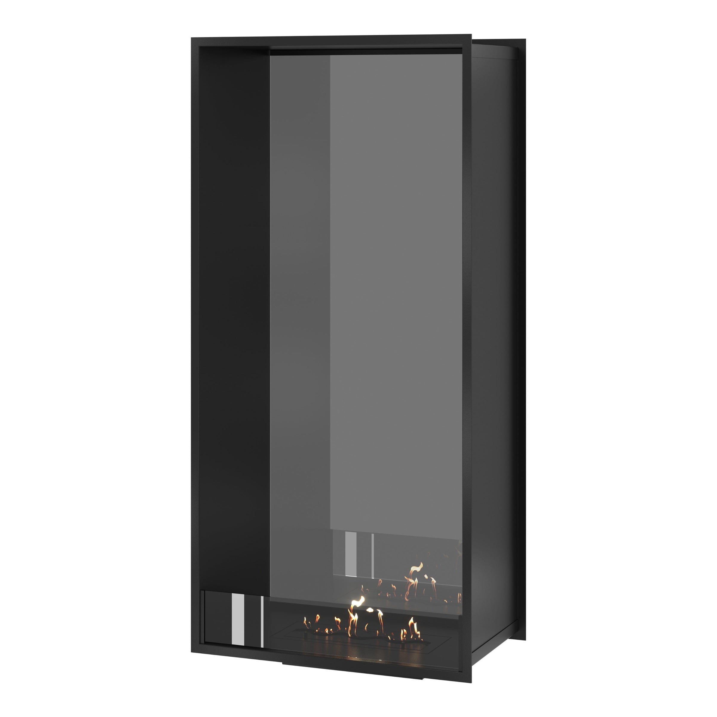 Fame Vertical Doorkijkhaard Enkel Volle Glas 70 x 200 cm – afbeelding 1