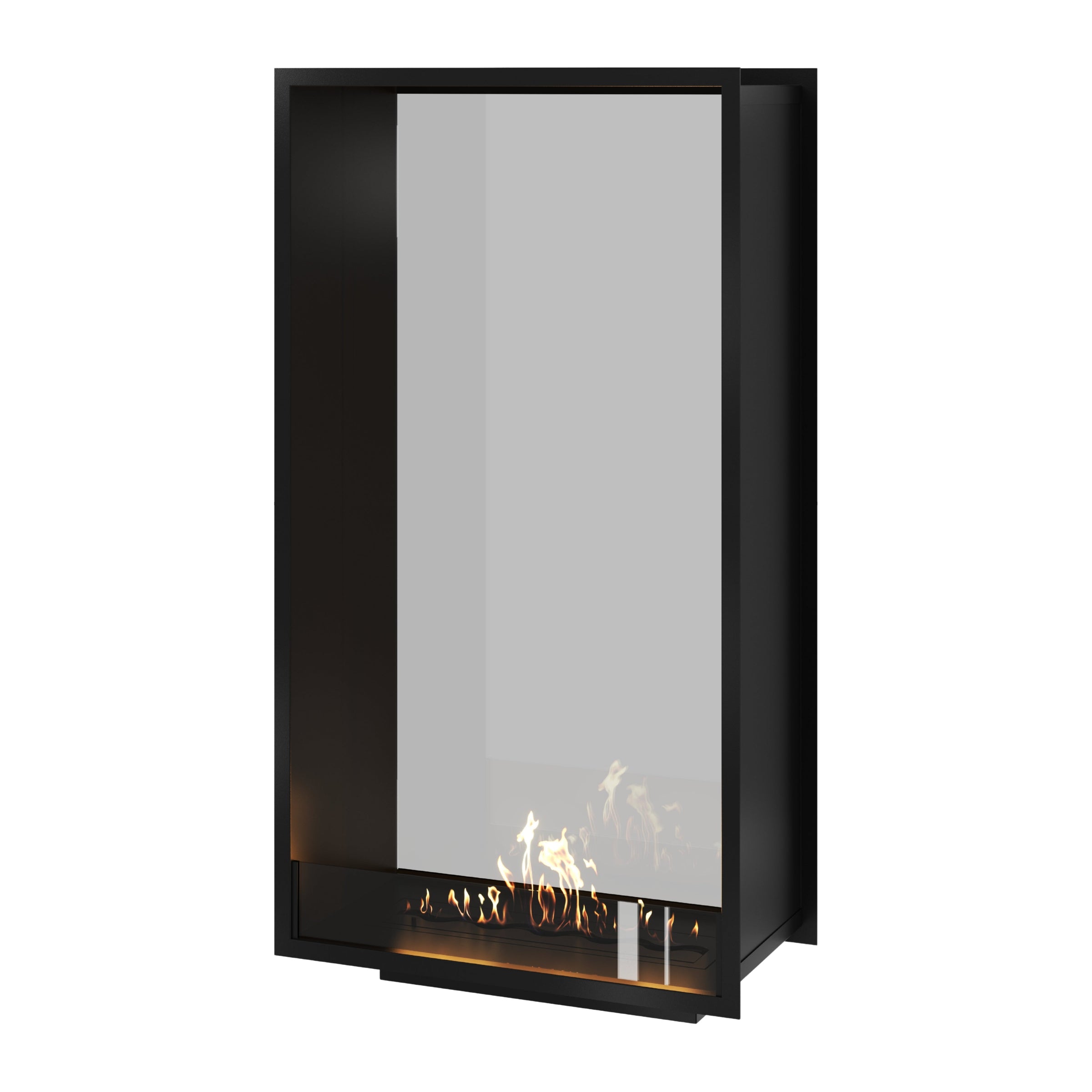 Fame Vertical Doorkijkhaard Enkel Volle Glas 80 x 180 cm – afbeelding 1