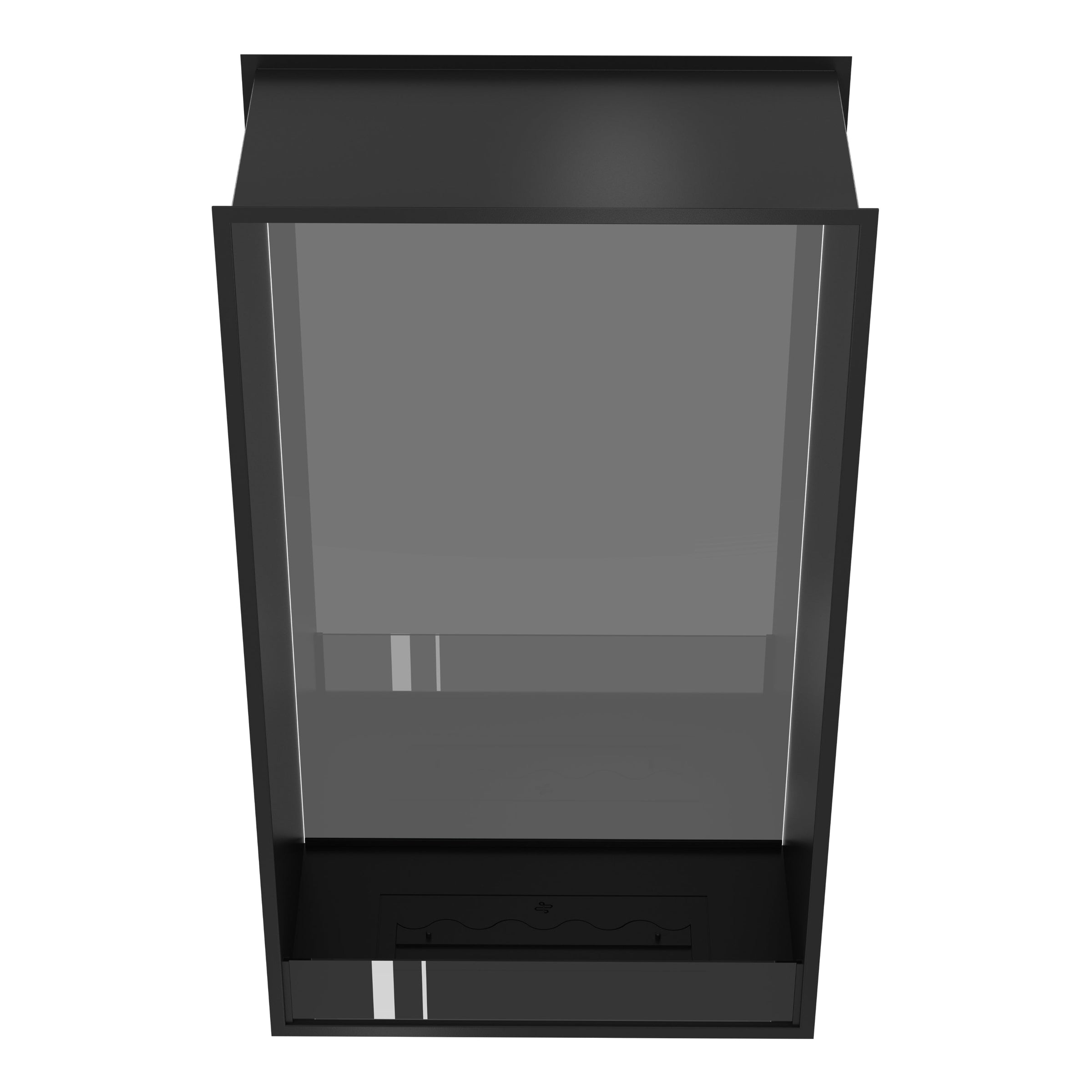Fame Vertical Doorkijkhaard Enkel Volle Glas 80 x 200 cm – afbeelding 6