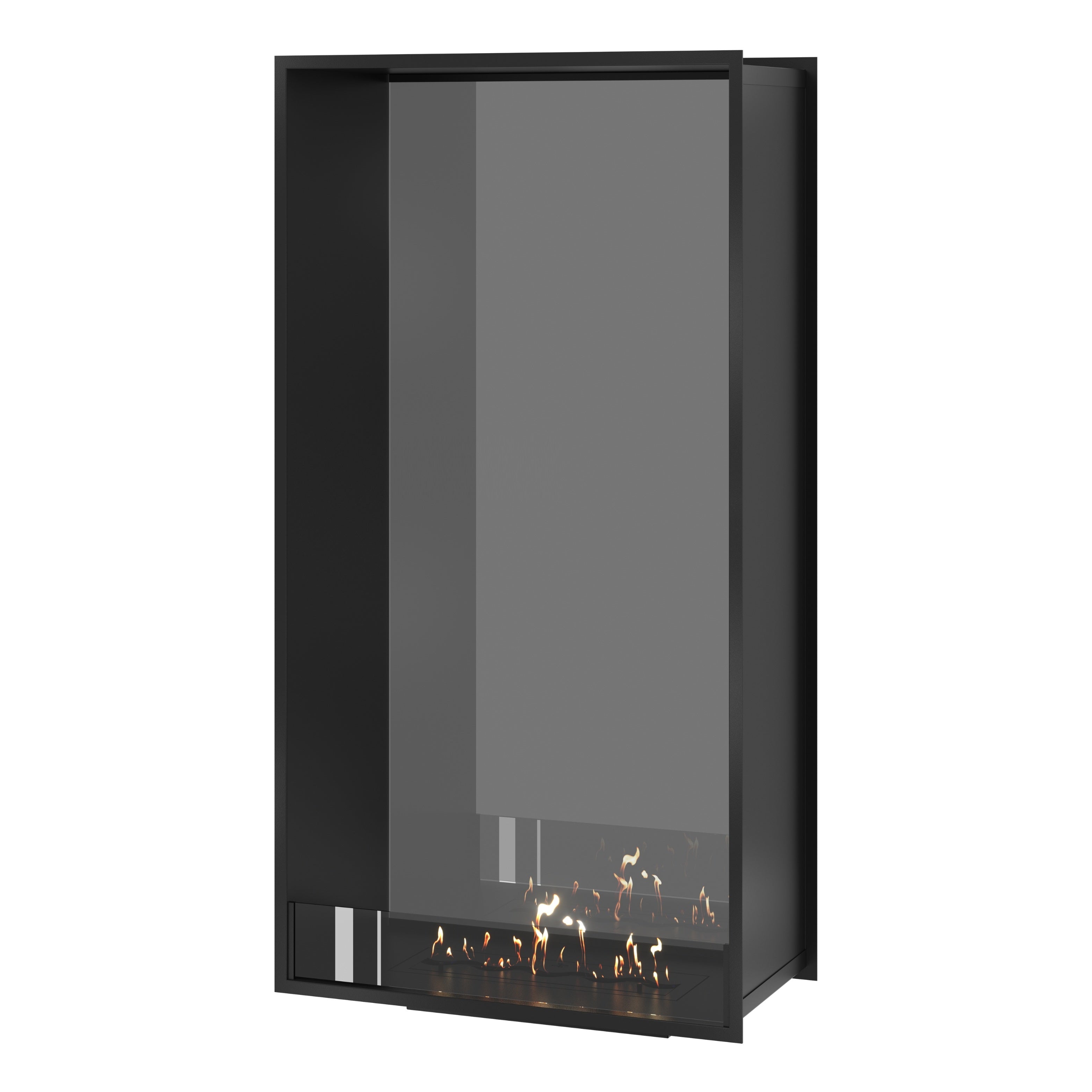 Fame Vertical Doorkijkhaard Enkel Volle Glas 80 x 200 cm – afbeelding 1