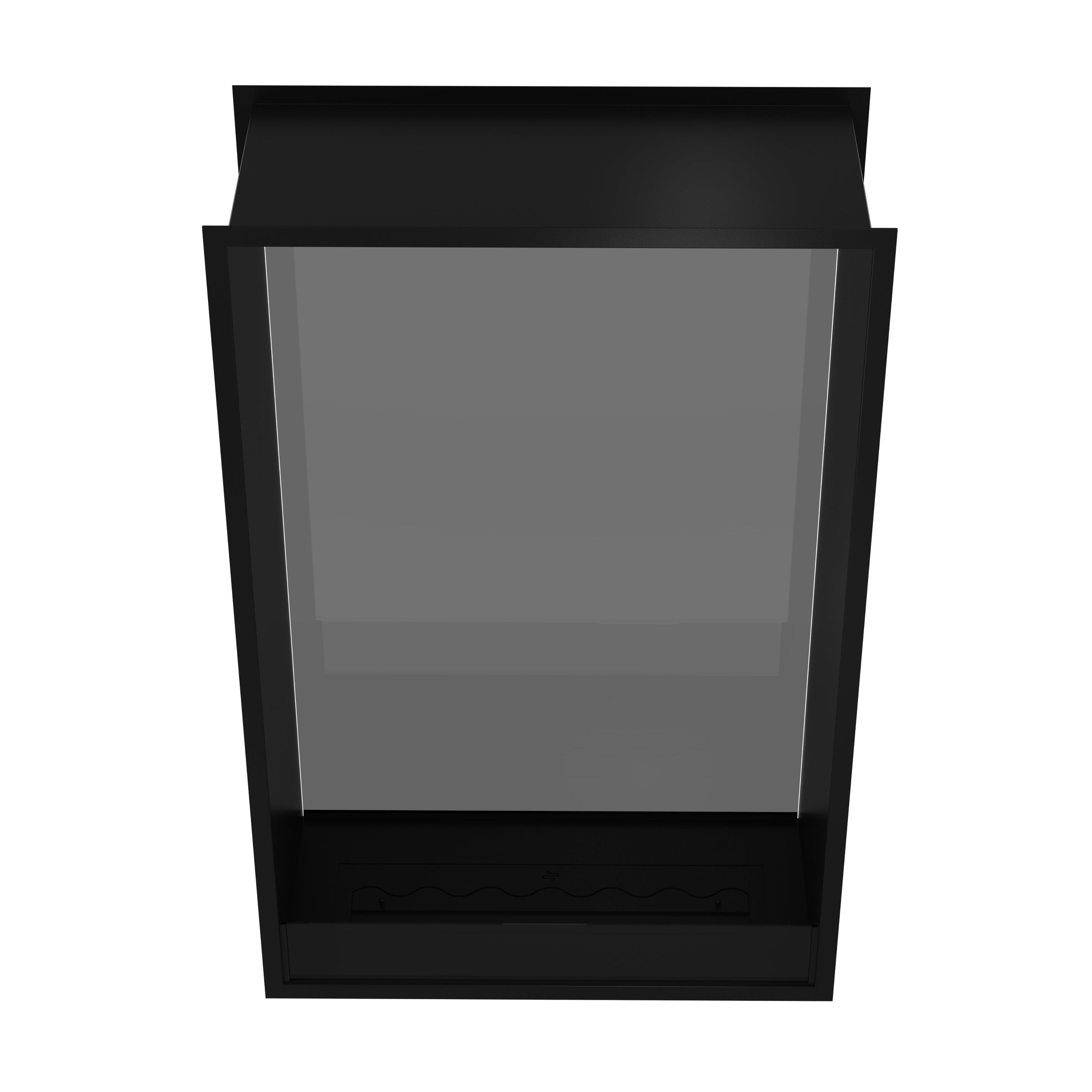 Fame Vertical Doorkijkhaard Enkel Volle Glas 100 x 140 cm – afbeelding 10