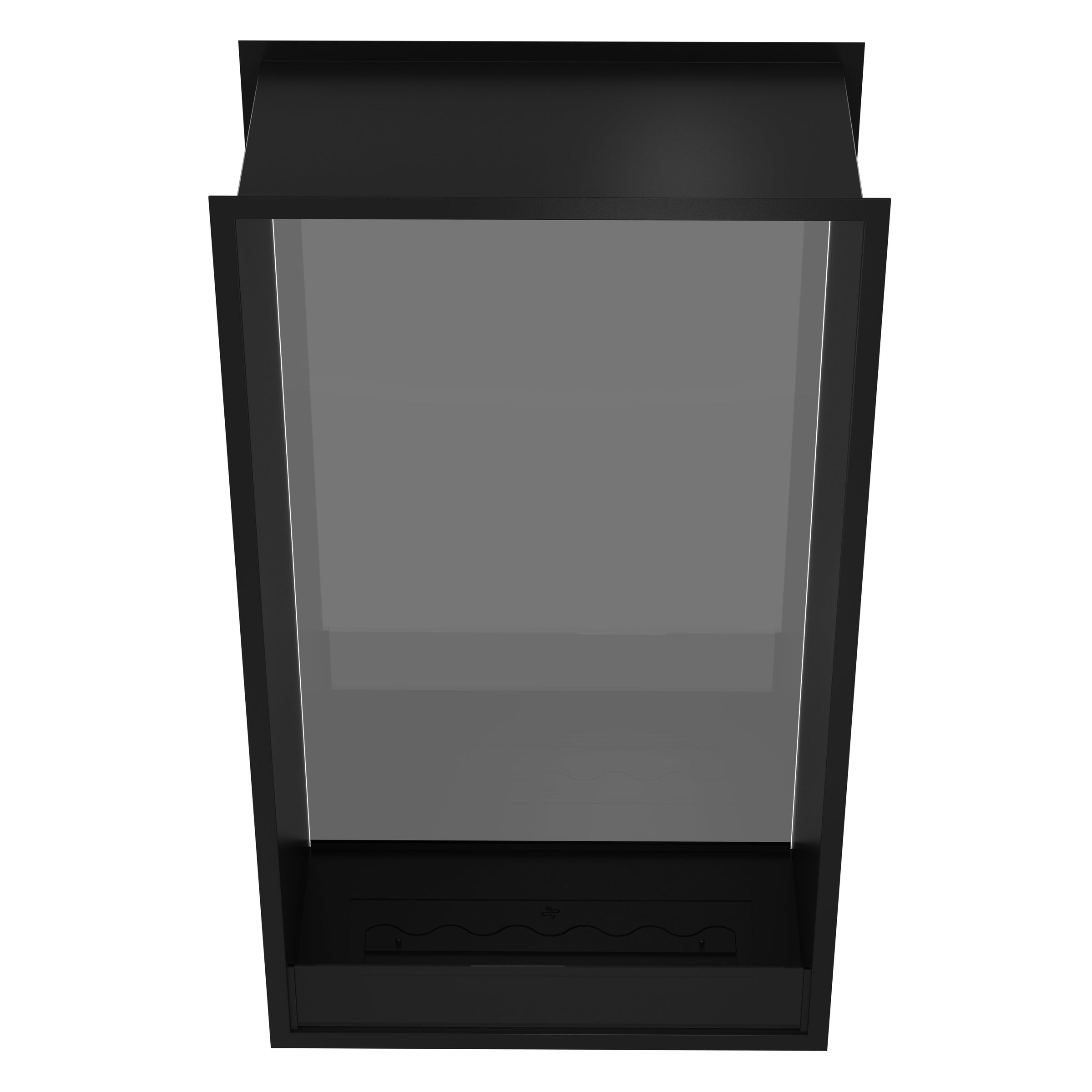 Fame Vertical Doorkijkhaard Enkel Volle Glas 80 x 100 cm – afbeelding 9