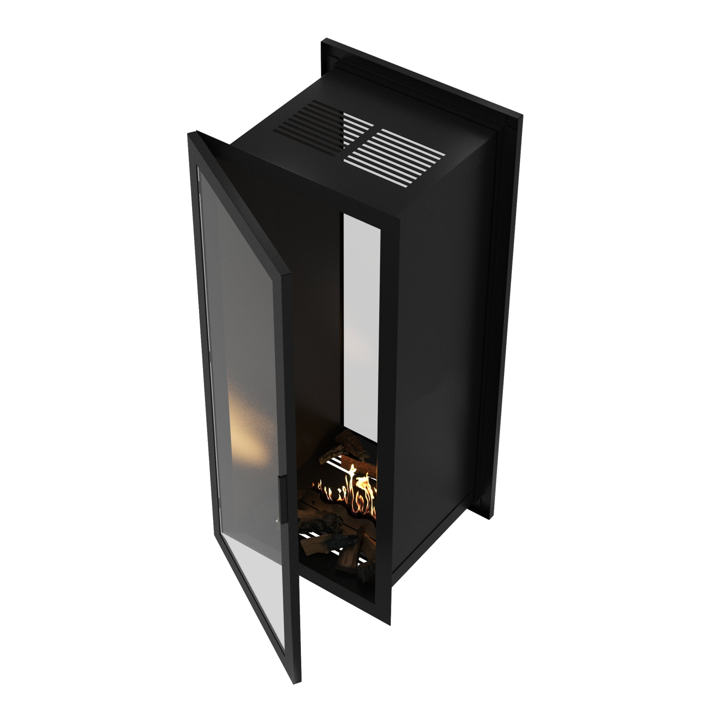 Fame Vertical Doorkijkhaard Met Volle Glas 100 x 160 cm – afbeelding 10