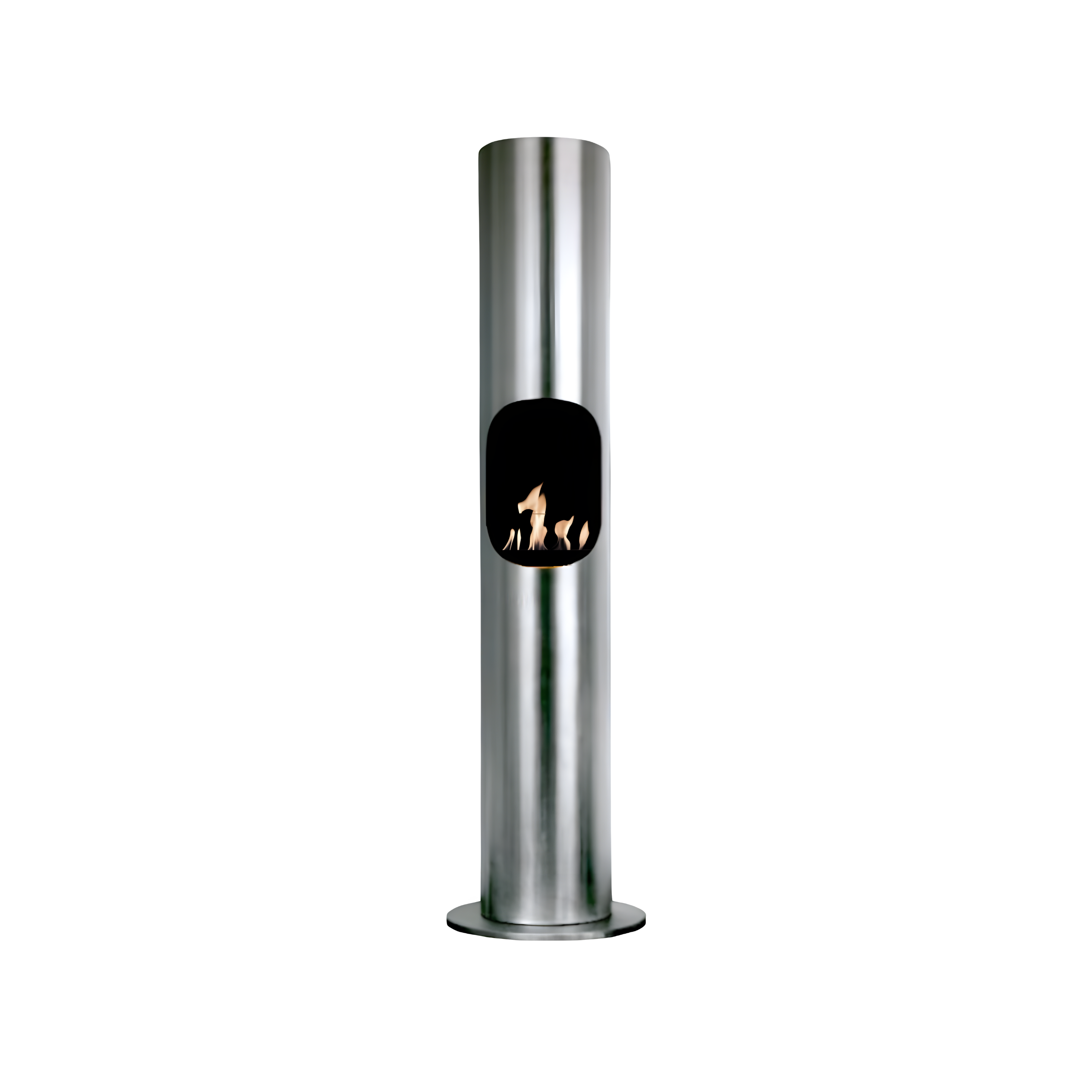 Fermont RVS Bio Ethanol Vrijstaand Haard H175 cm – afbeelding 1