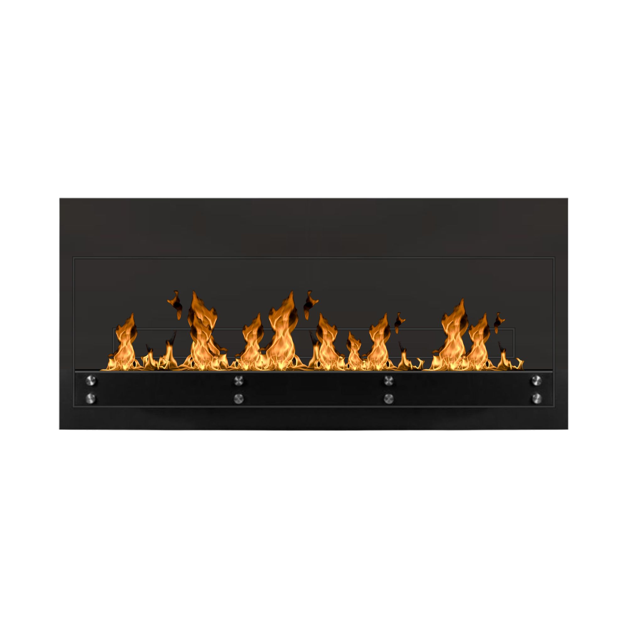 Fudi Zwart Bio Ethanol Wandhaard 154 cm – afbeelding 1