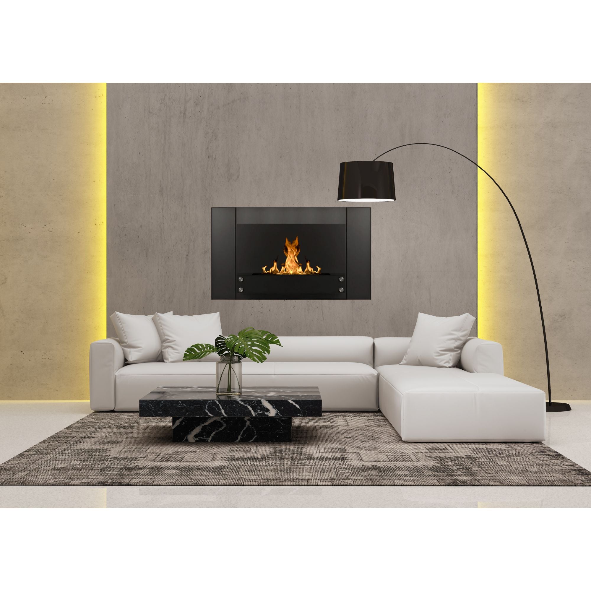 Fuego Bio Ethanol Wandhaard 90 cm – afbeelding 3