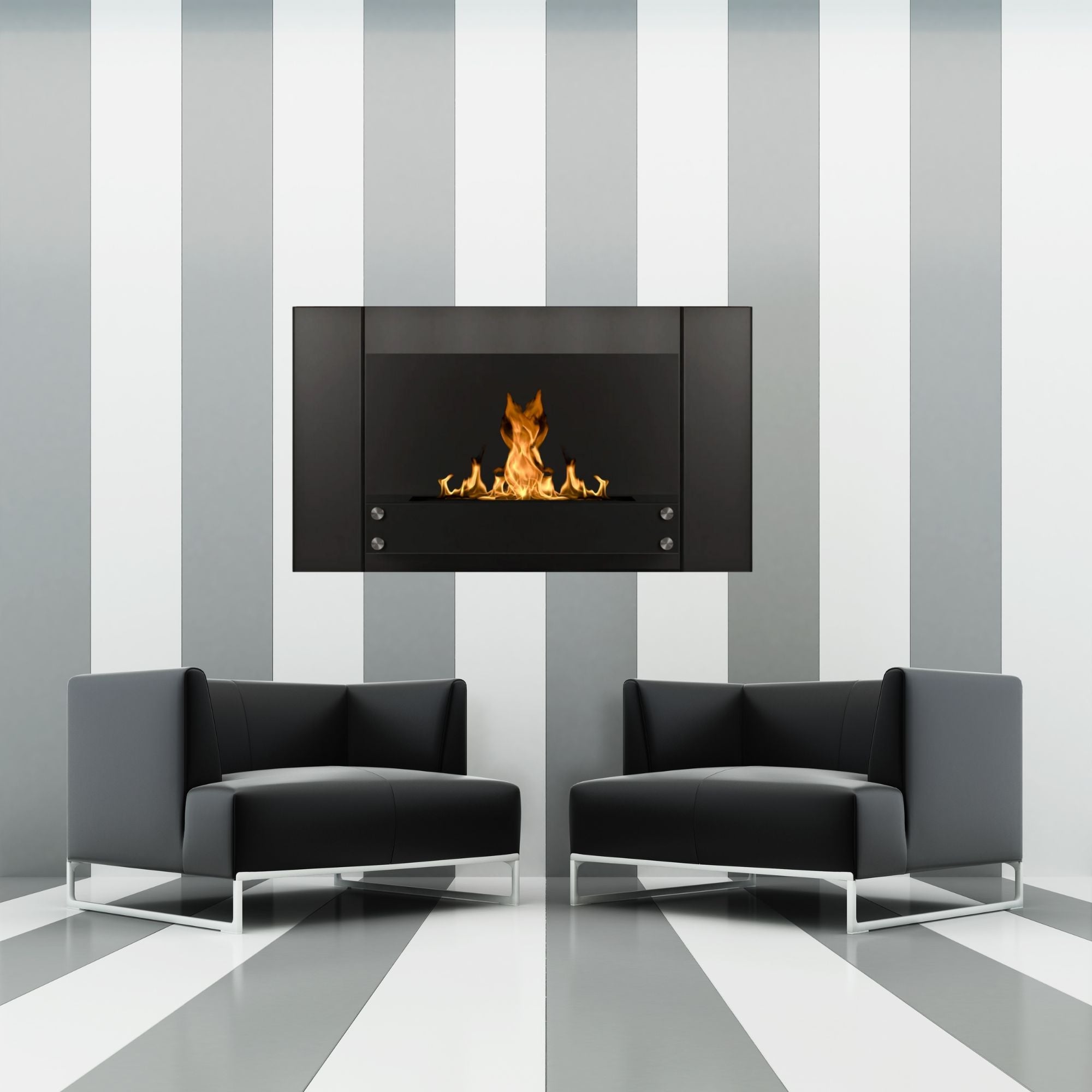 Fuego Bio Ethanol Wandhaard 90 cm – afbeelding 4