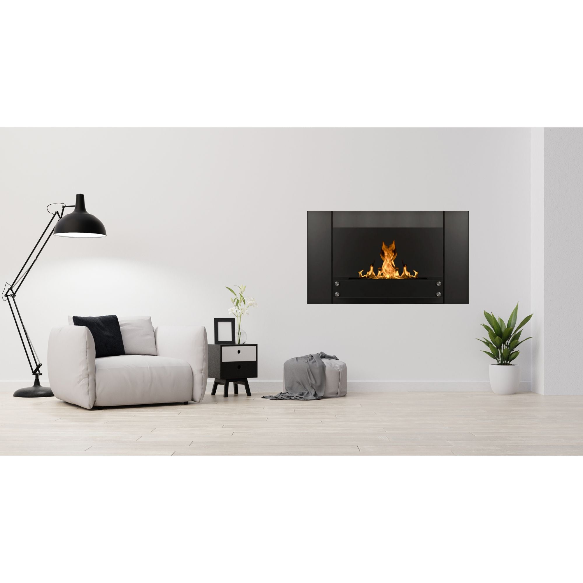 Fuego Bio Ethanol Wandhaard 90 cm – afbeelding 2