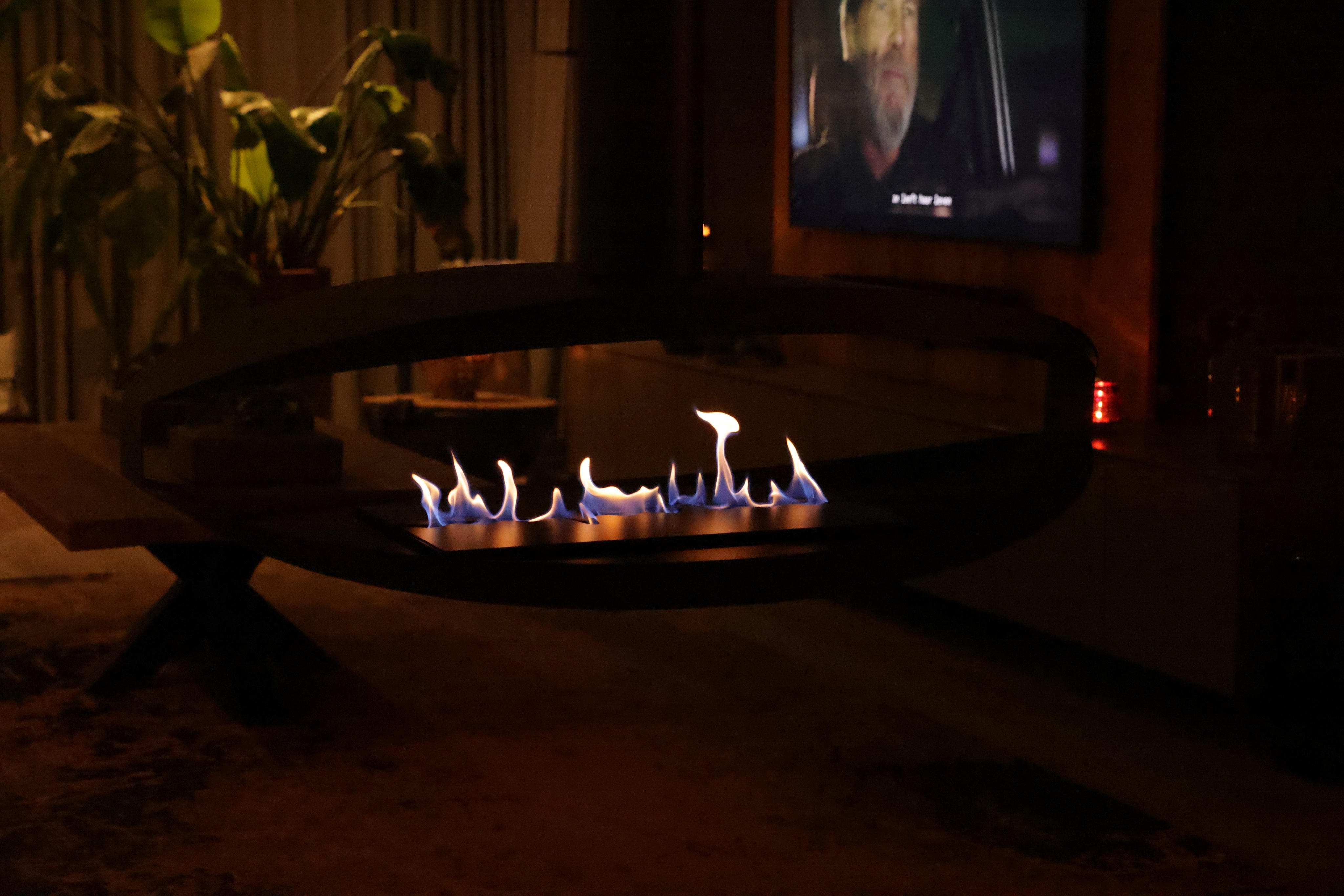 Hamo Bio Ethanol Plafondhaard 120 cm