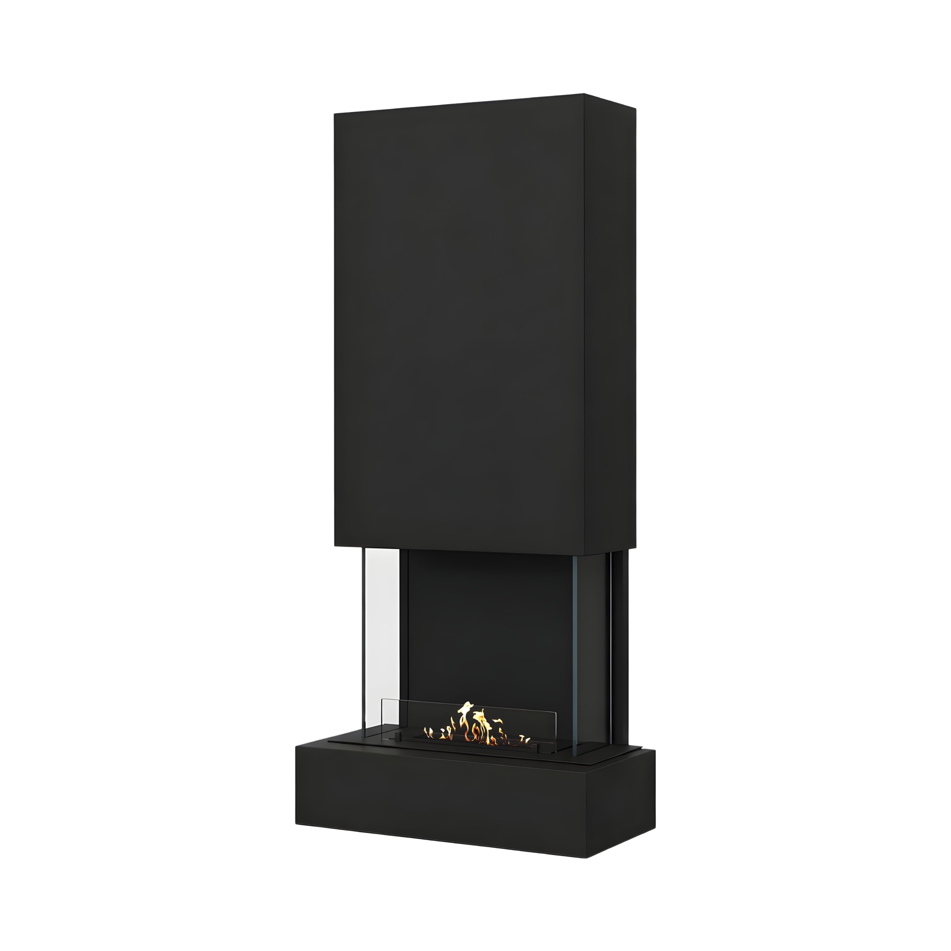 Holly Bio Ethanol Wandhaard Zwart H180 cm – afbeelding 1