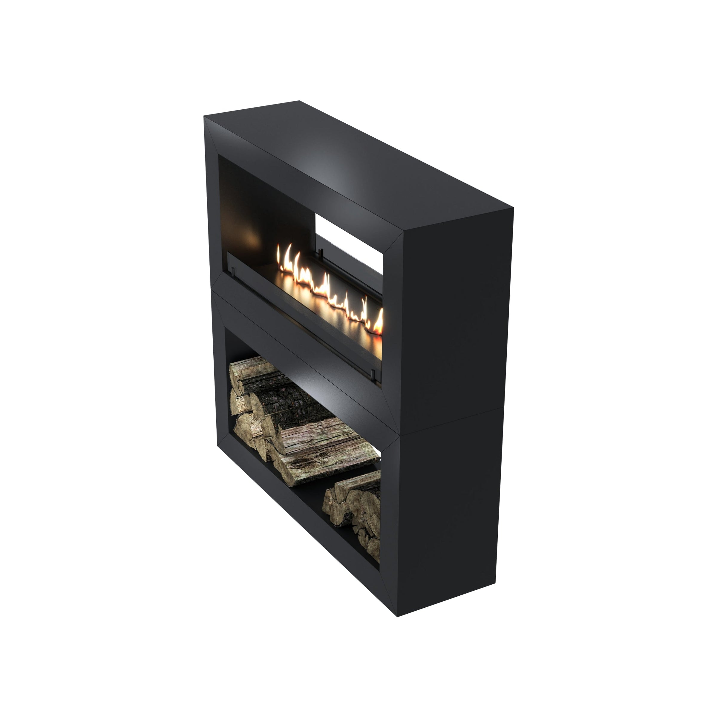 Home doorkijkhaard roomdivider 120 cm — vooraanzicht