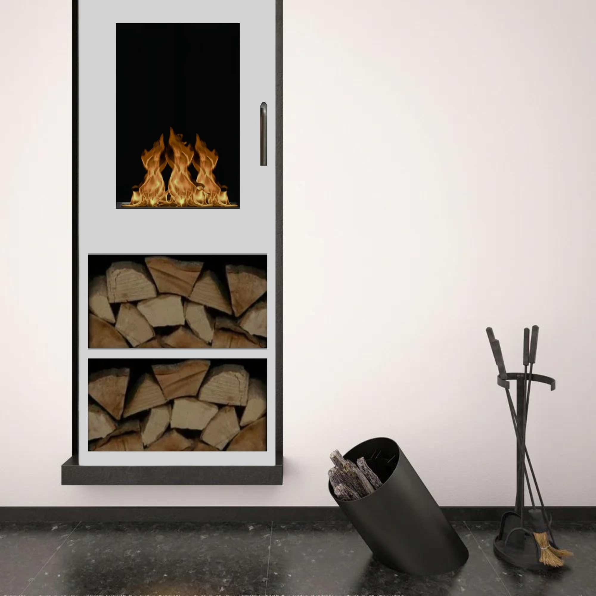 Hyros Bio Ethanol Vrijstaand Kachelhaard H95 CM