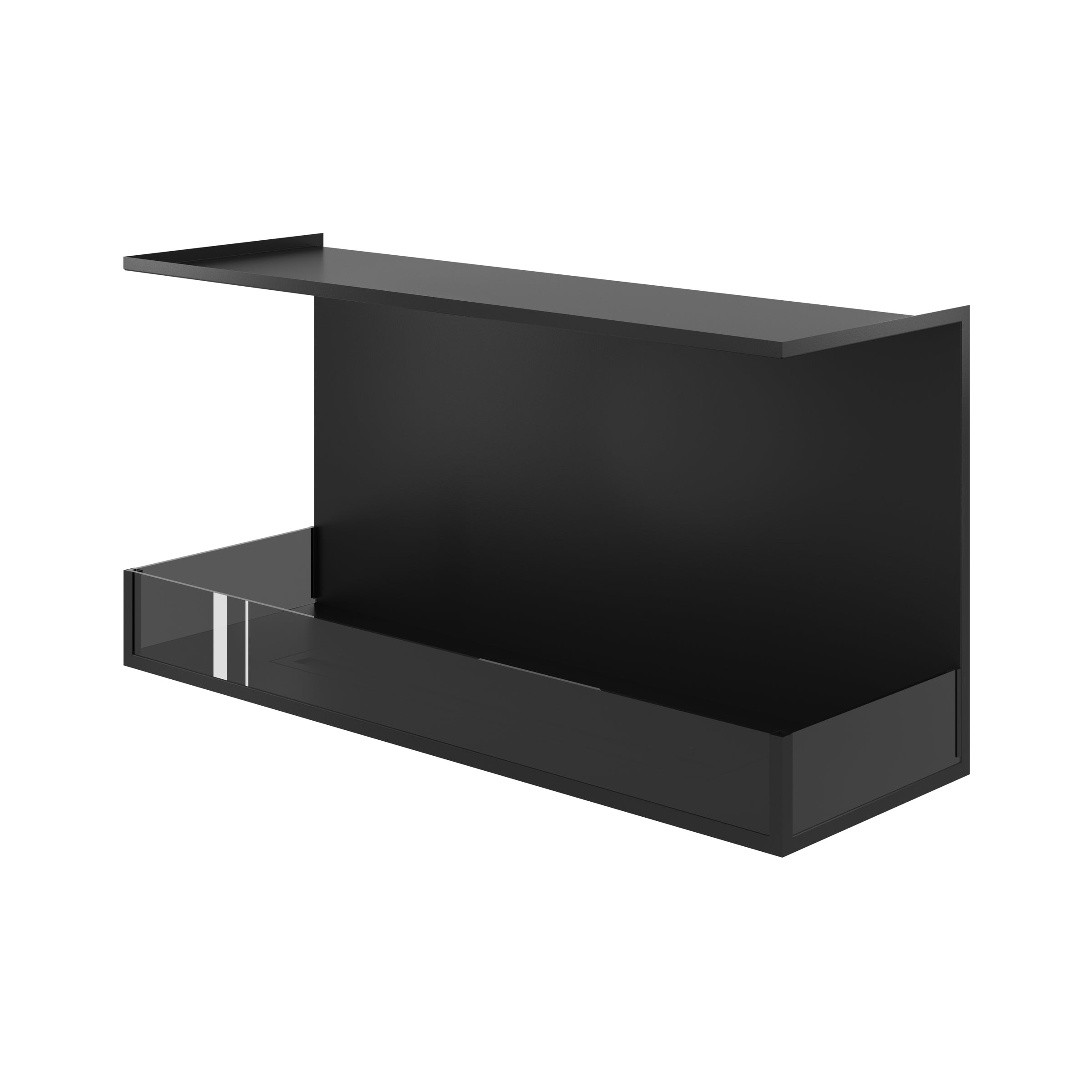 Made Driezijdig Inbouwhaard 120 cm