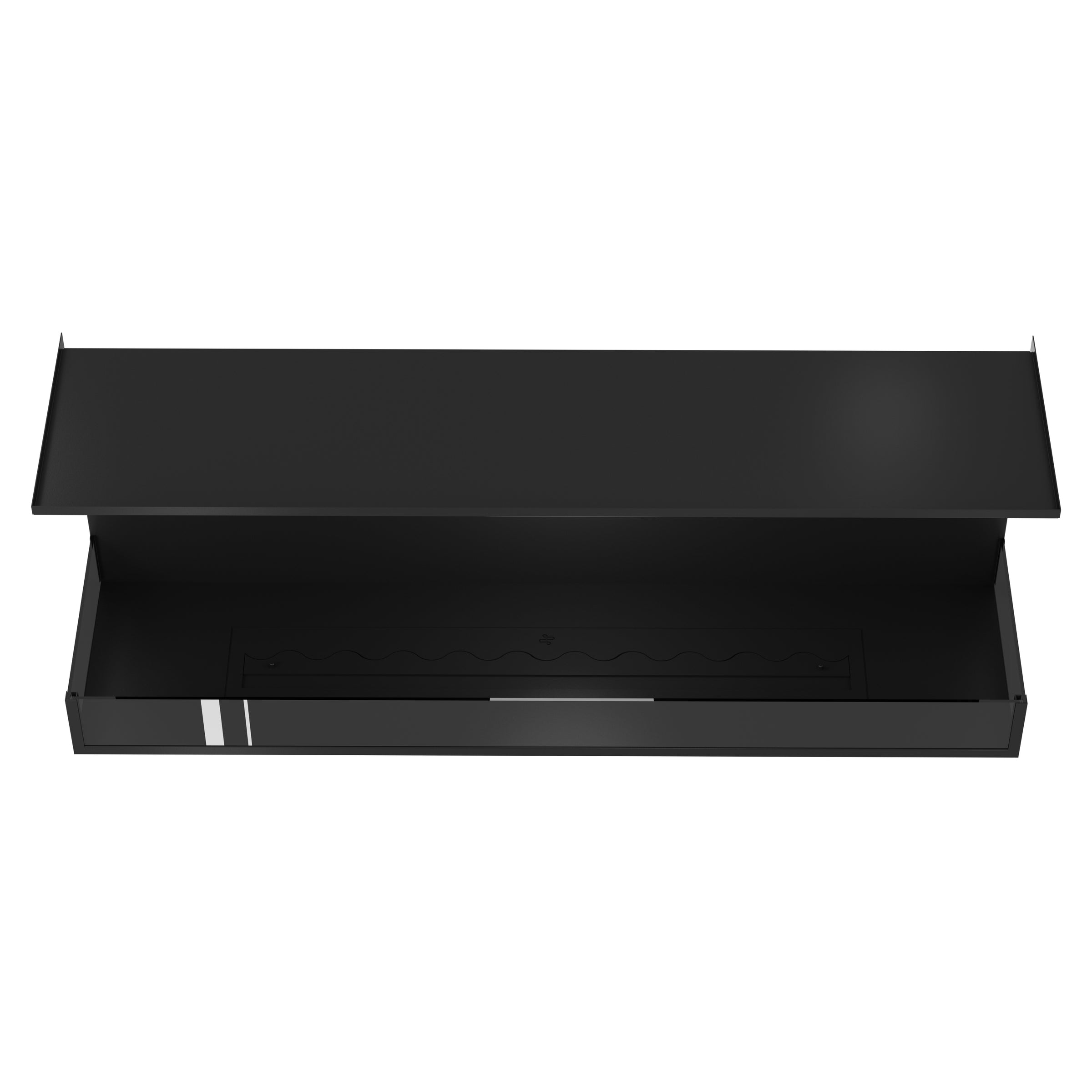 Made Driezijdig Inbouwhaard 150 cm
