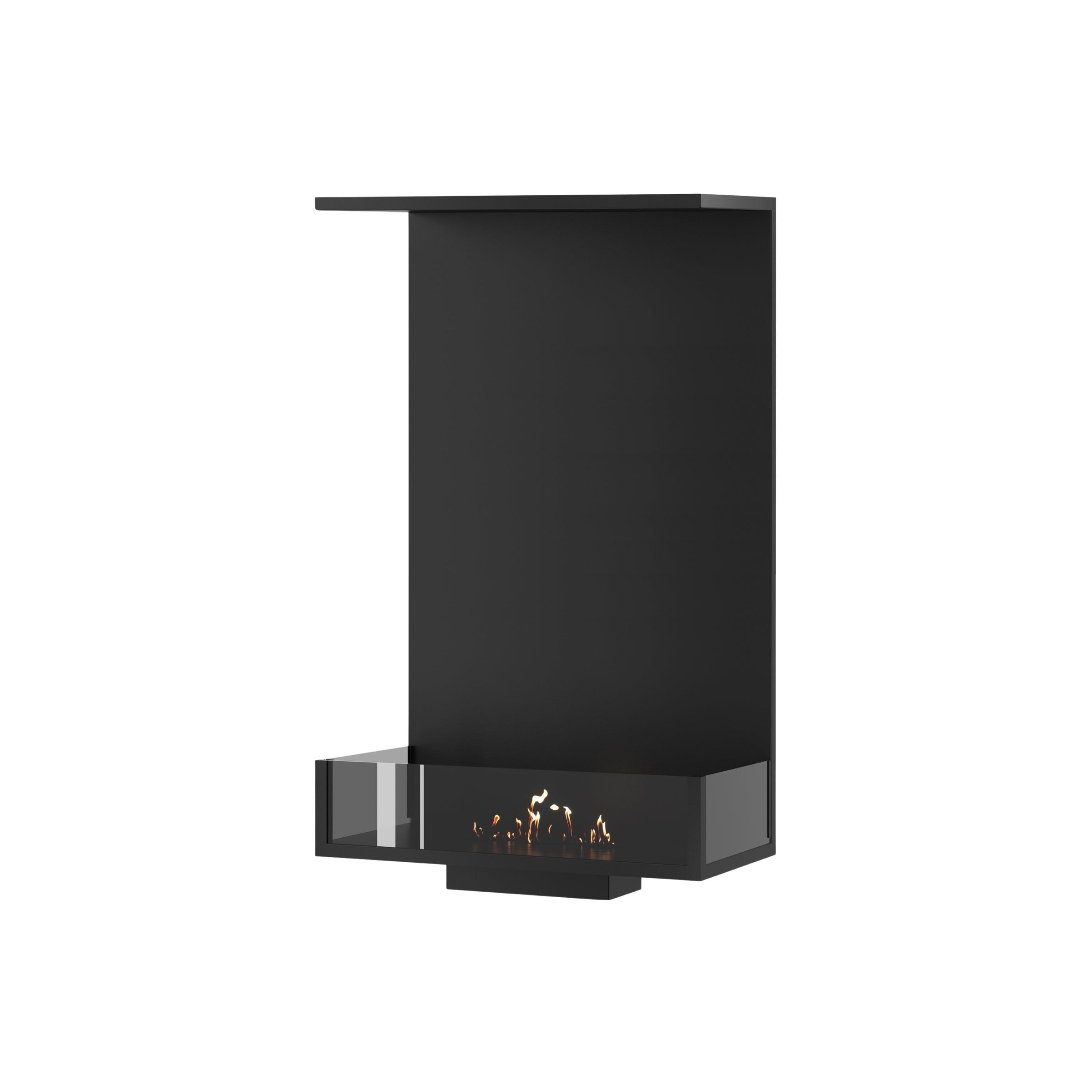 Made Driezijdig Vertical Roomdivider Laag Glas 60 x 100 cm – afbeelding 1