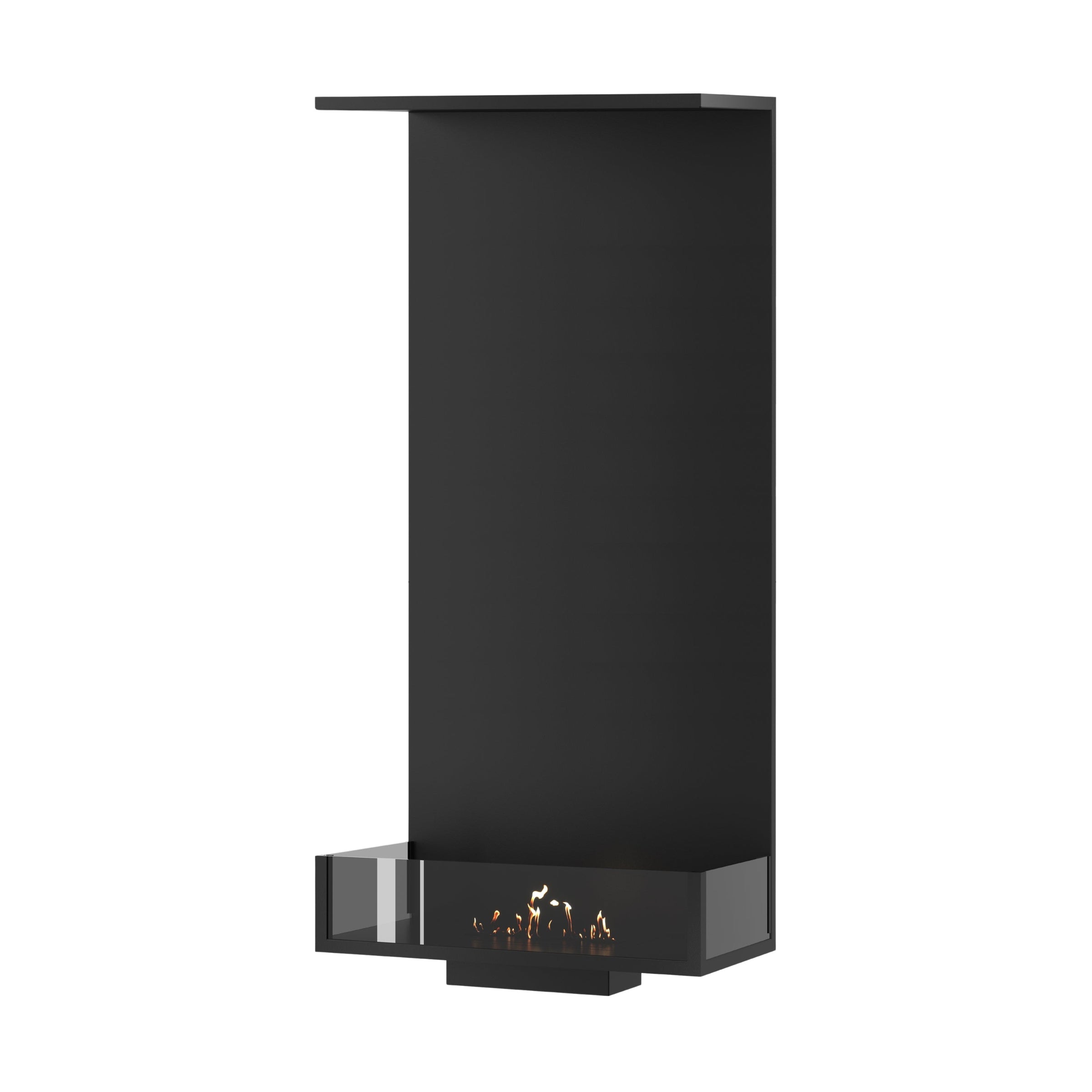 Made Driezijdig Vertical Roomdivider Laag Glas 60 x 160 cm – afbeelding 1