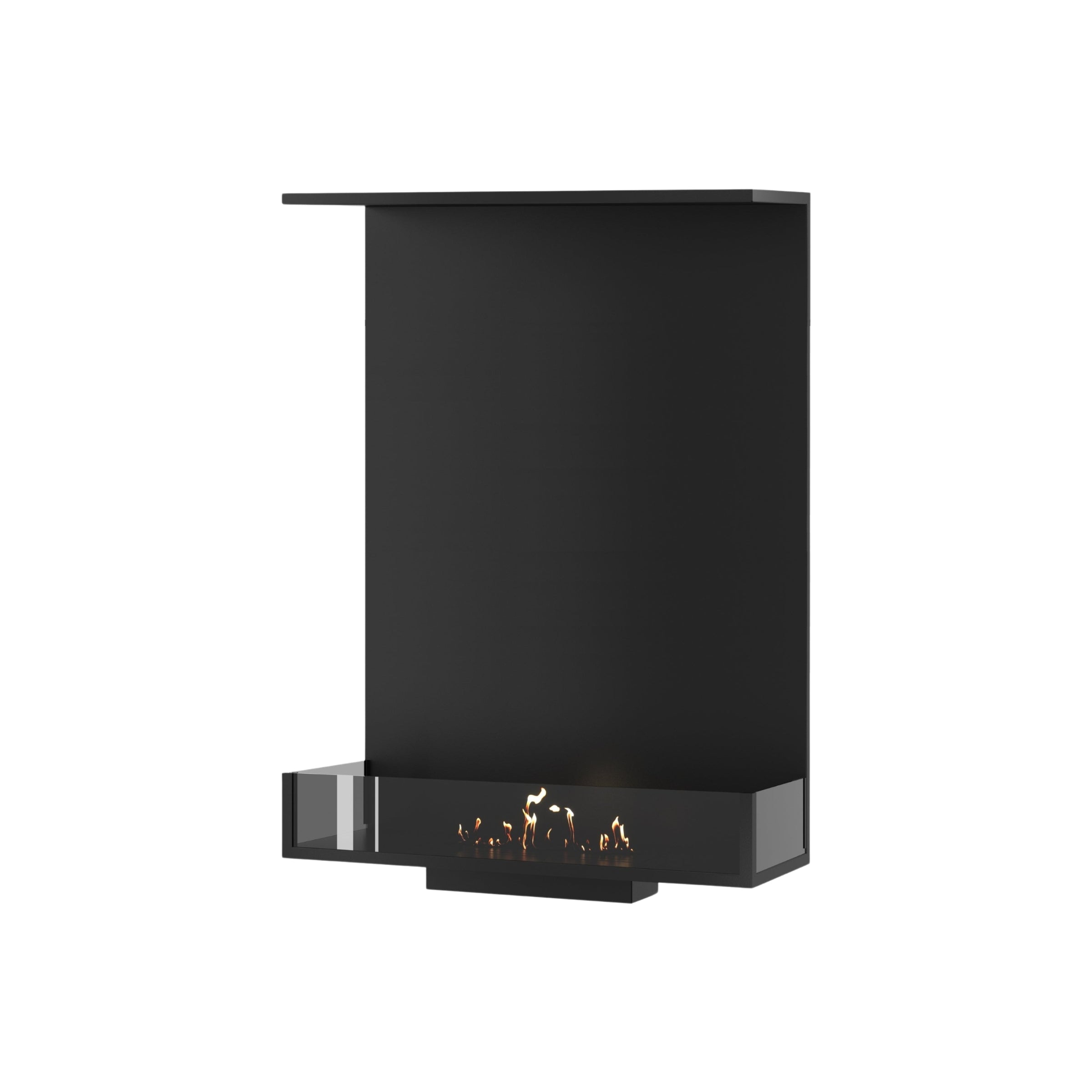 Made Driezijdig Vertical Roomdivider Laag Glas 80 x 100 cm – afbeelding 1