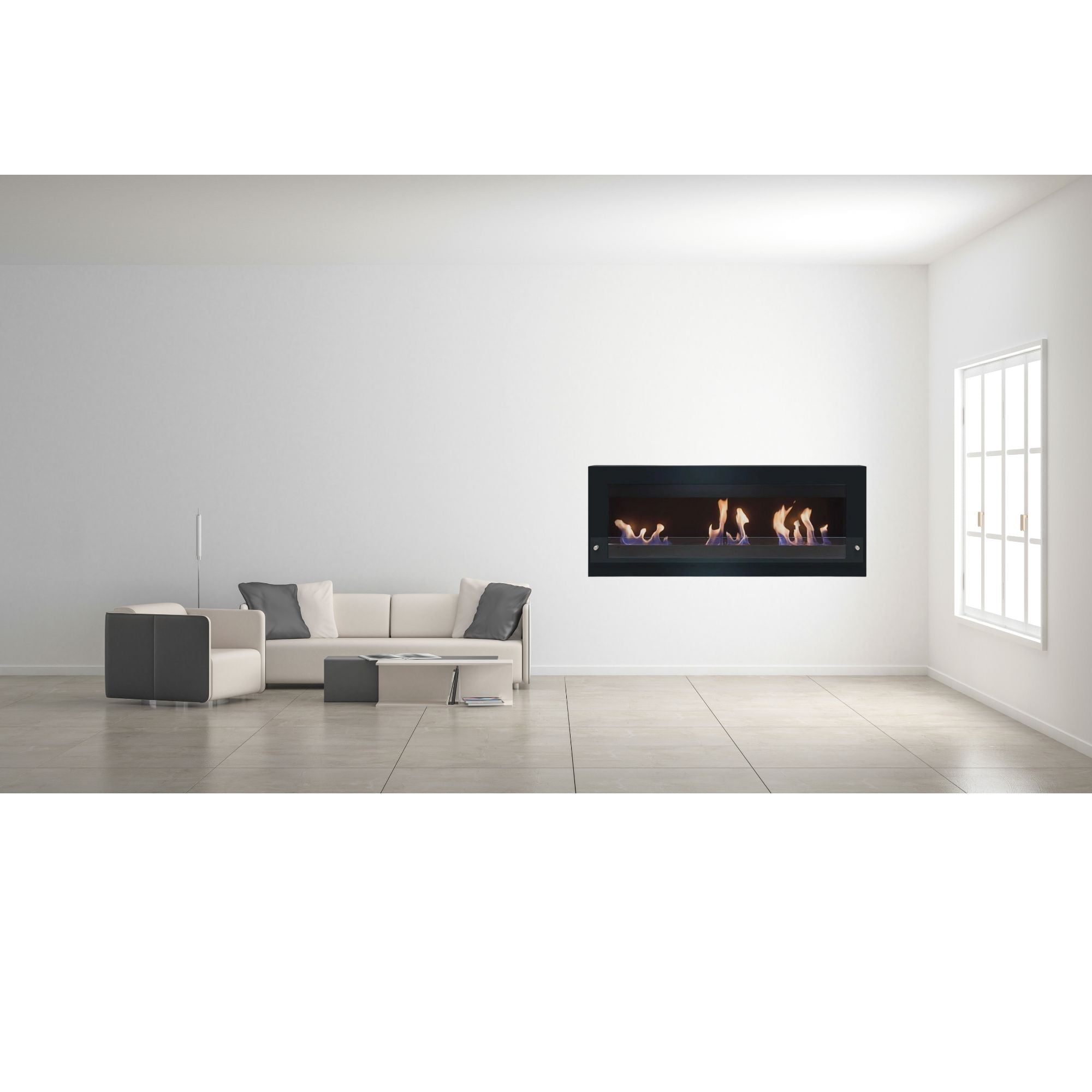Maliba Bio Ethanol Wandhaard 136 cm – afbeelding 3