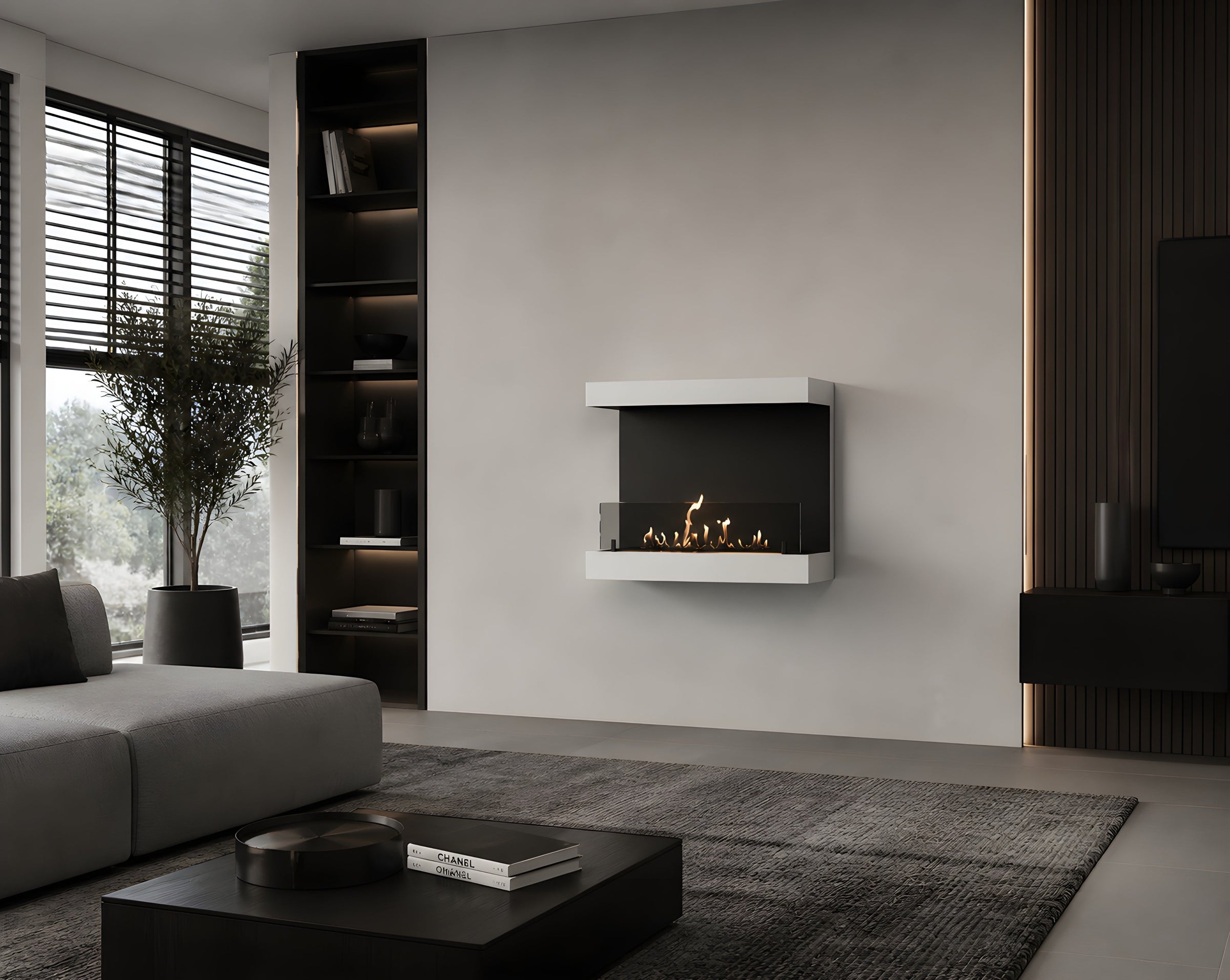 Manche Box Wandhaard Wit 80 cm – afbeelding 2