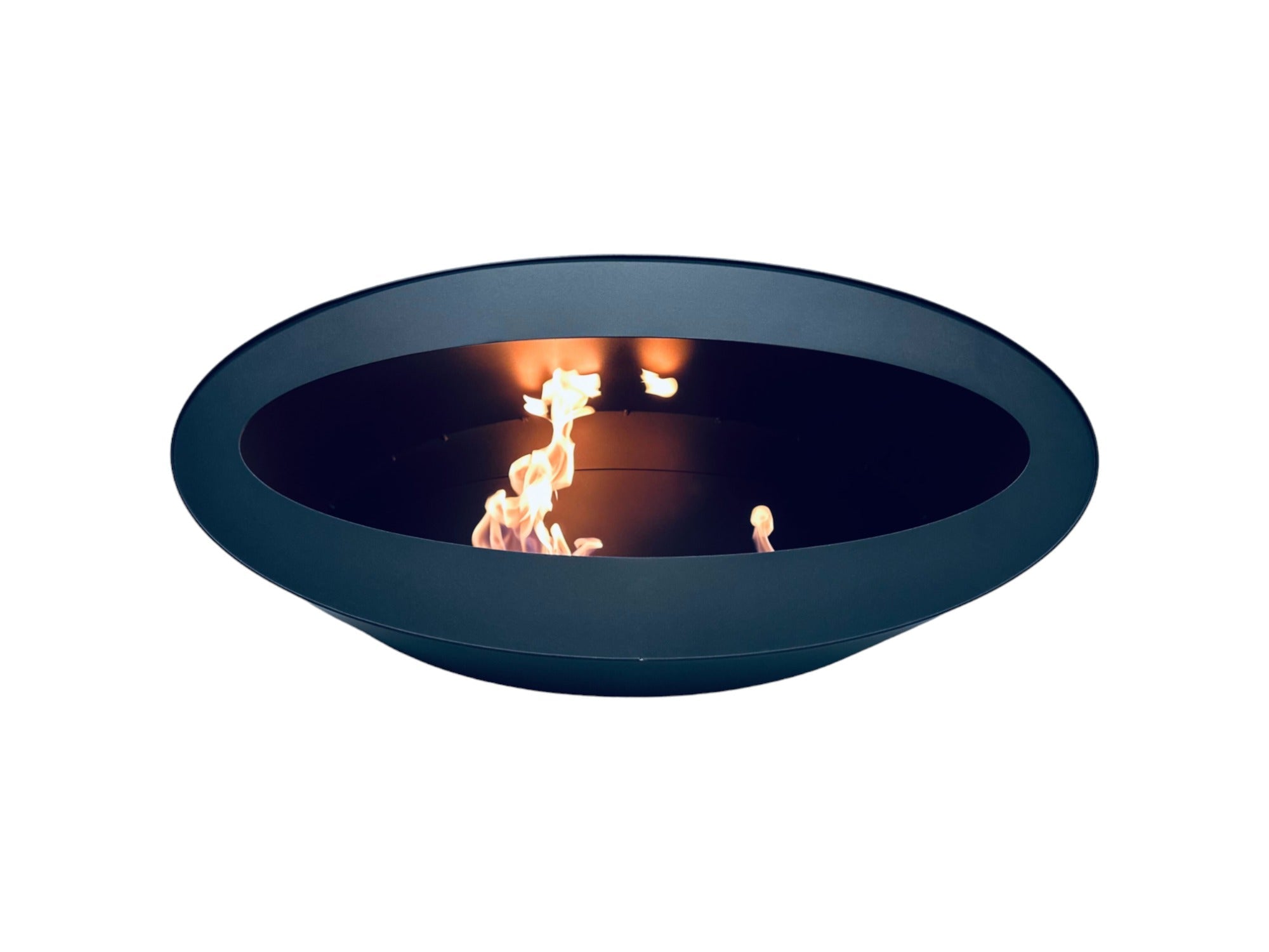 Merra Zwarte Bio-Ethanol Wandhaard 80 cm – afbeelding 4