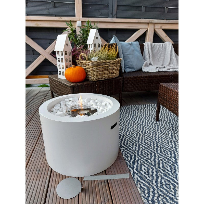 Moon Wit Bio Ethanol Vrijstaand Haard D47 cm – afbeelding 4