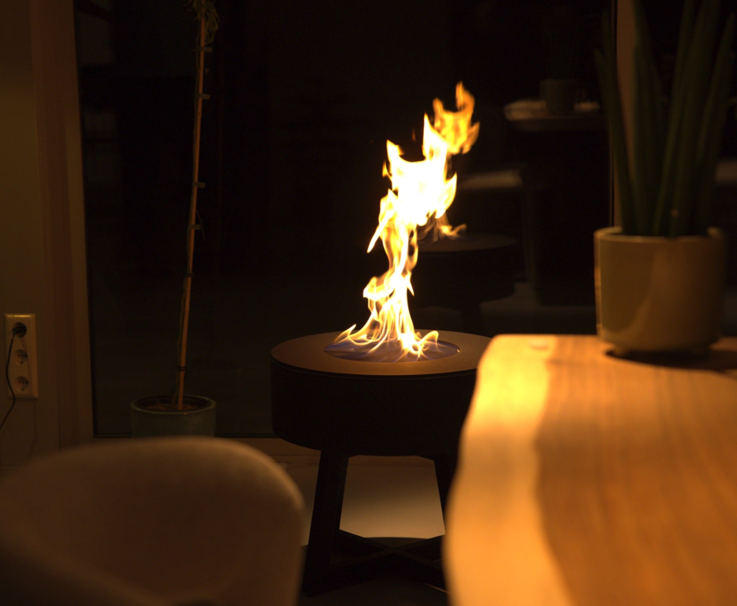 MoonFire Rond Bio Ethanol Brander D45 cm – afbeelding 3