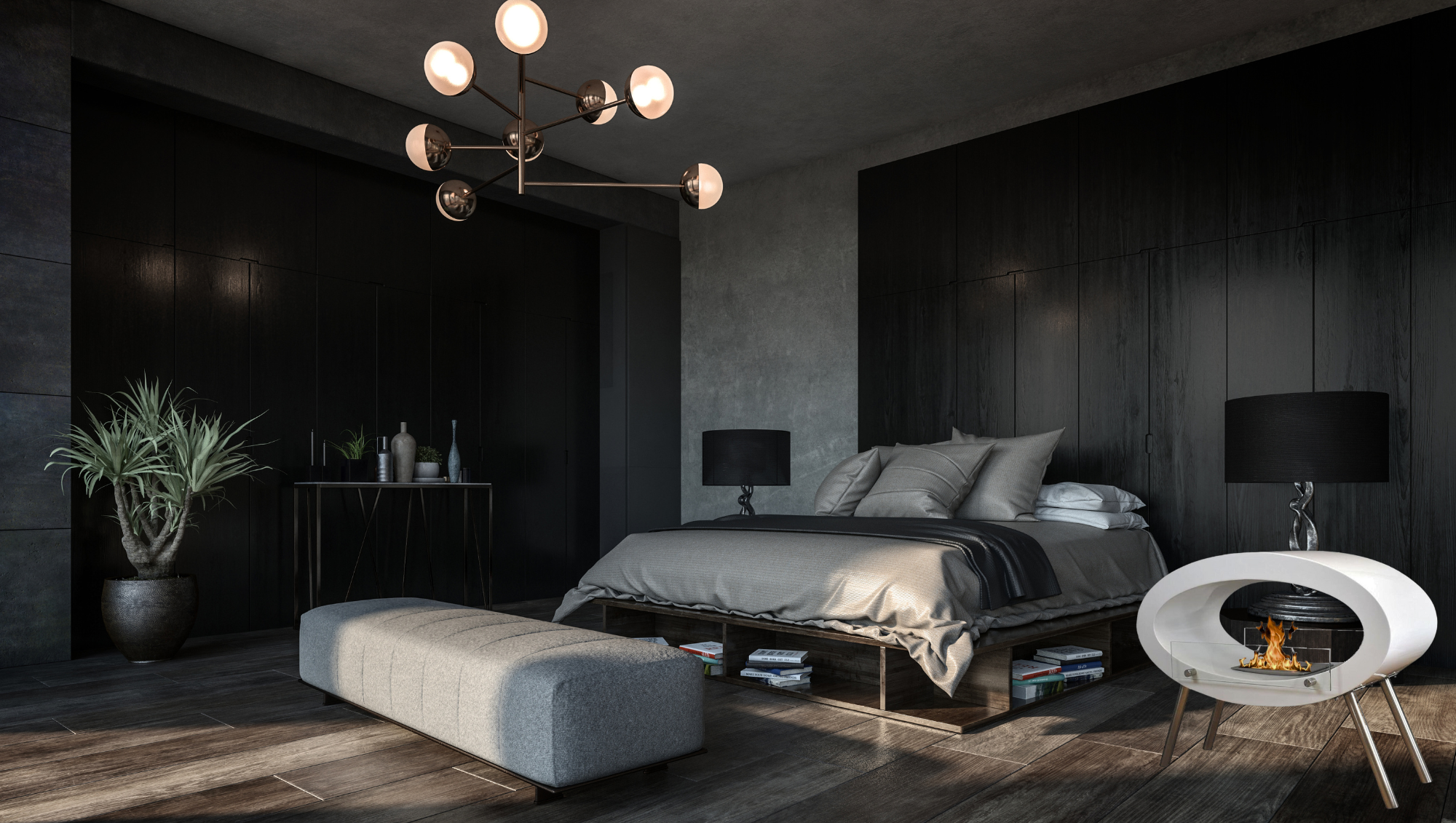 Mosian W Bio Ethanol Vrijstaand Haard 80 cm – afbeelding 2