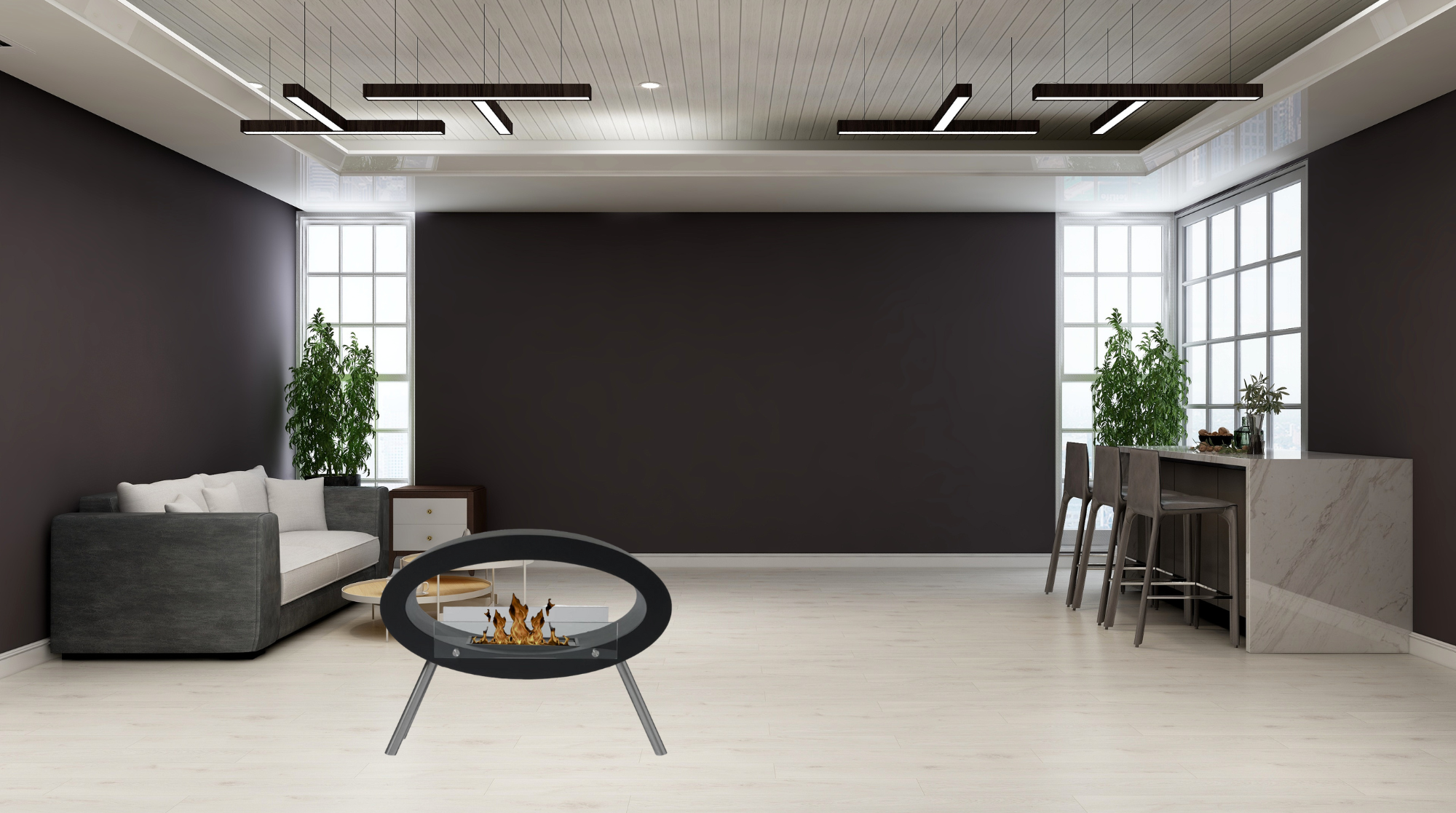 Mosian Z Bio Ethanol Vrijstaand Haard 80 cm – afbeelding 5