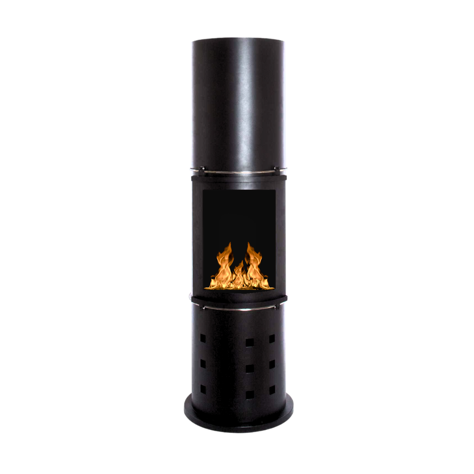 Nunuva Bio Ethanol Vrijstaand Haard H150 cm – afbeelding 1