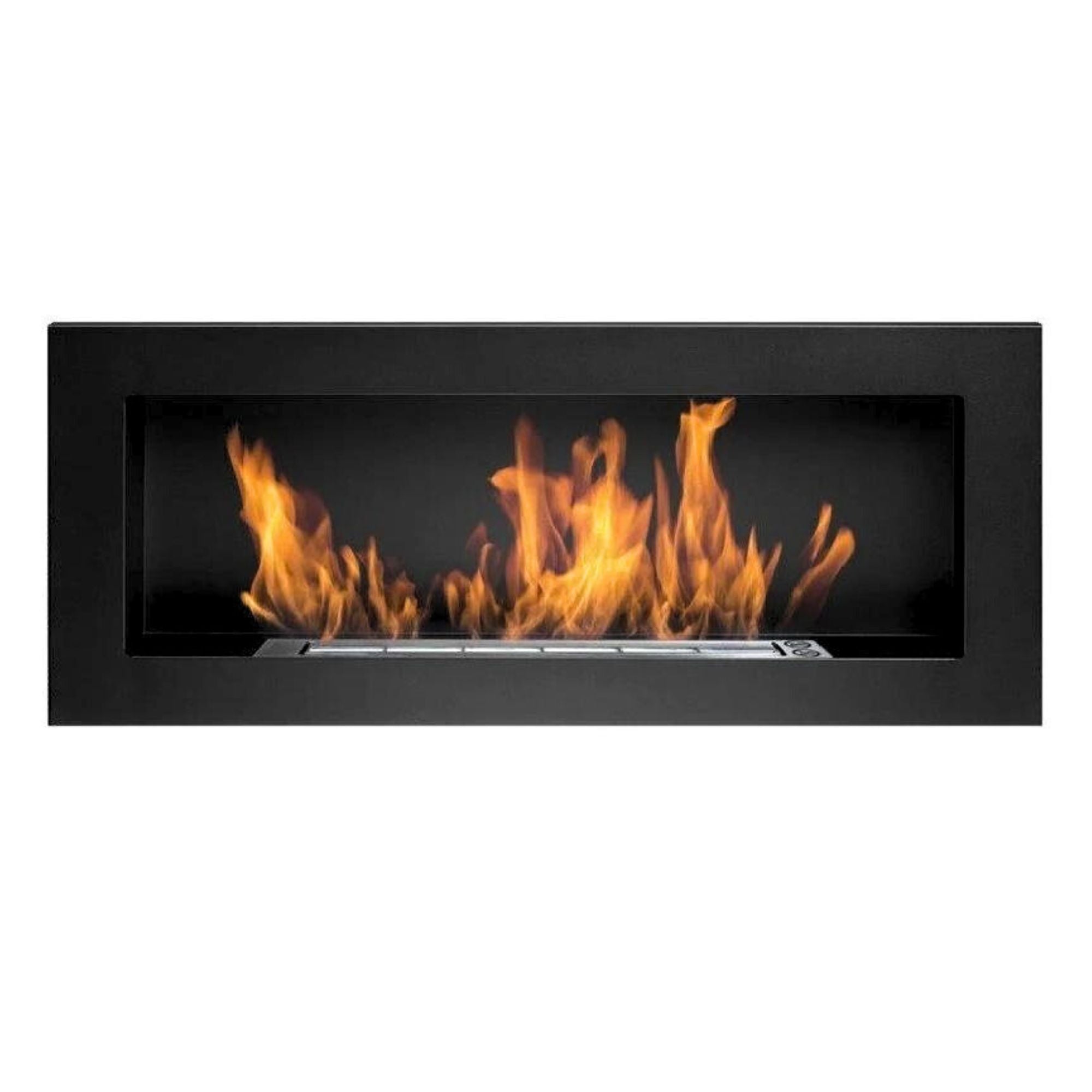 Rea Zwart Bio ethanol Inbouw - Wandhaard 90 cm – afbeelding 1