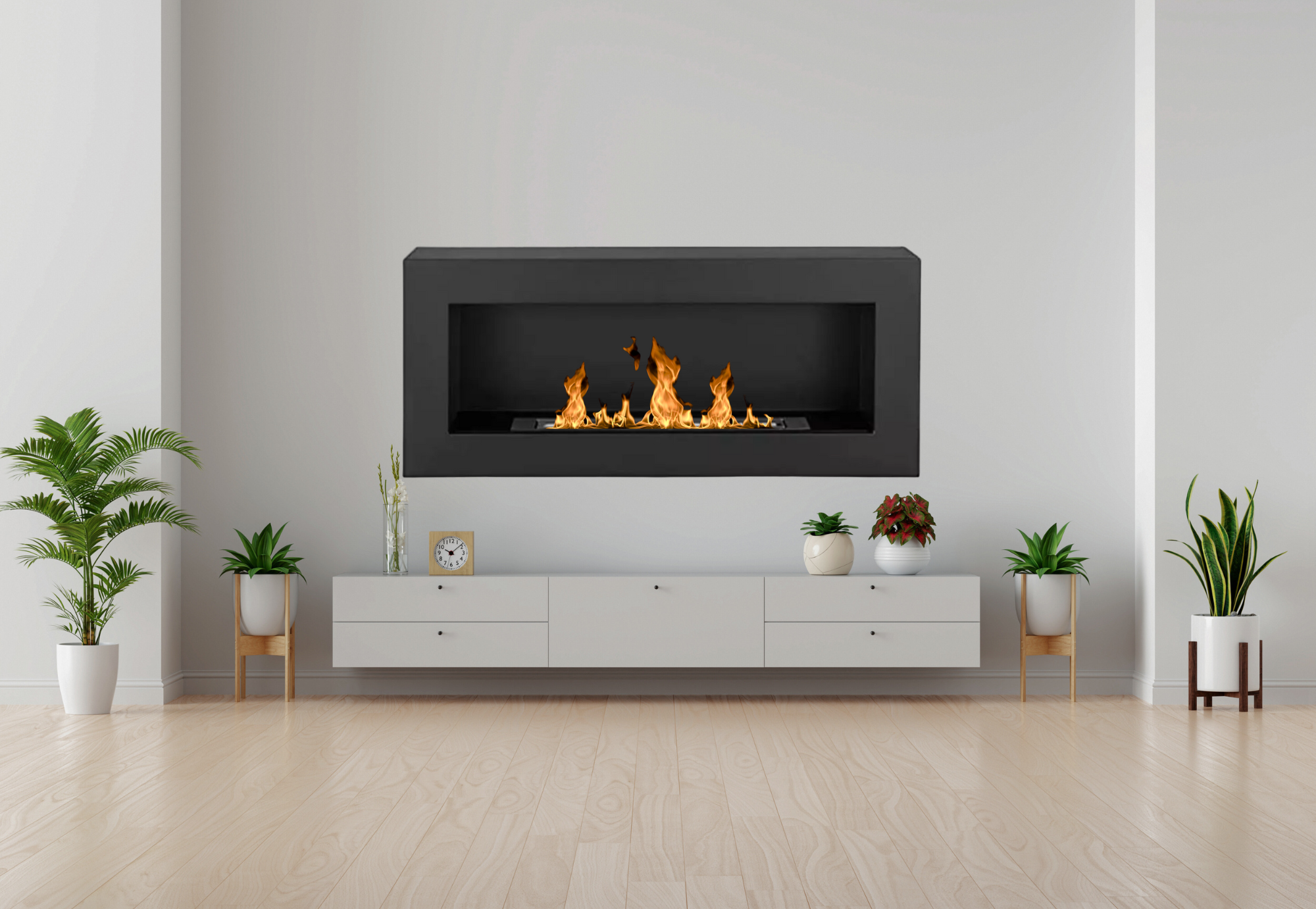 Reo BOX Z Bio Ethanol Wandhaard 90 cm – afbeelding 3