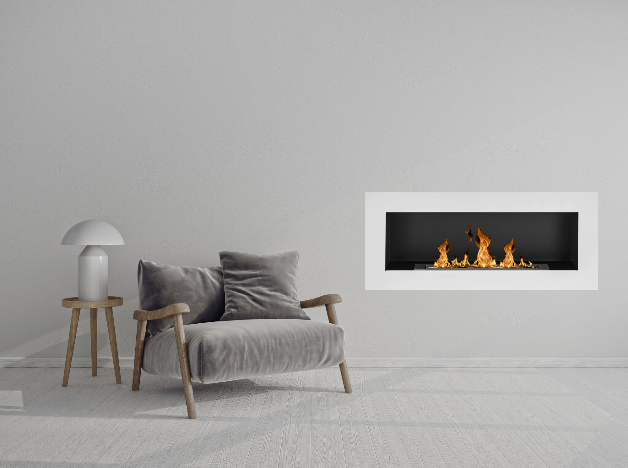 Reo BOX W Bio Ethanol Wandhaard 90 cm – afbeelding 6