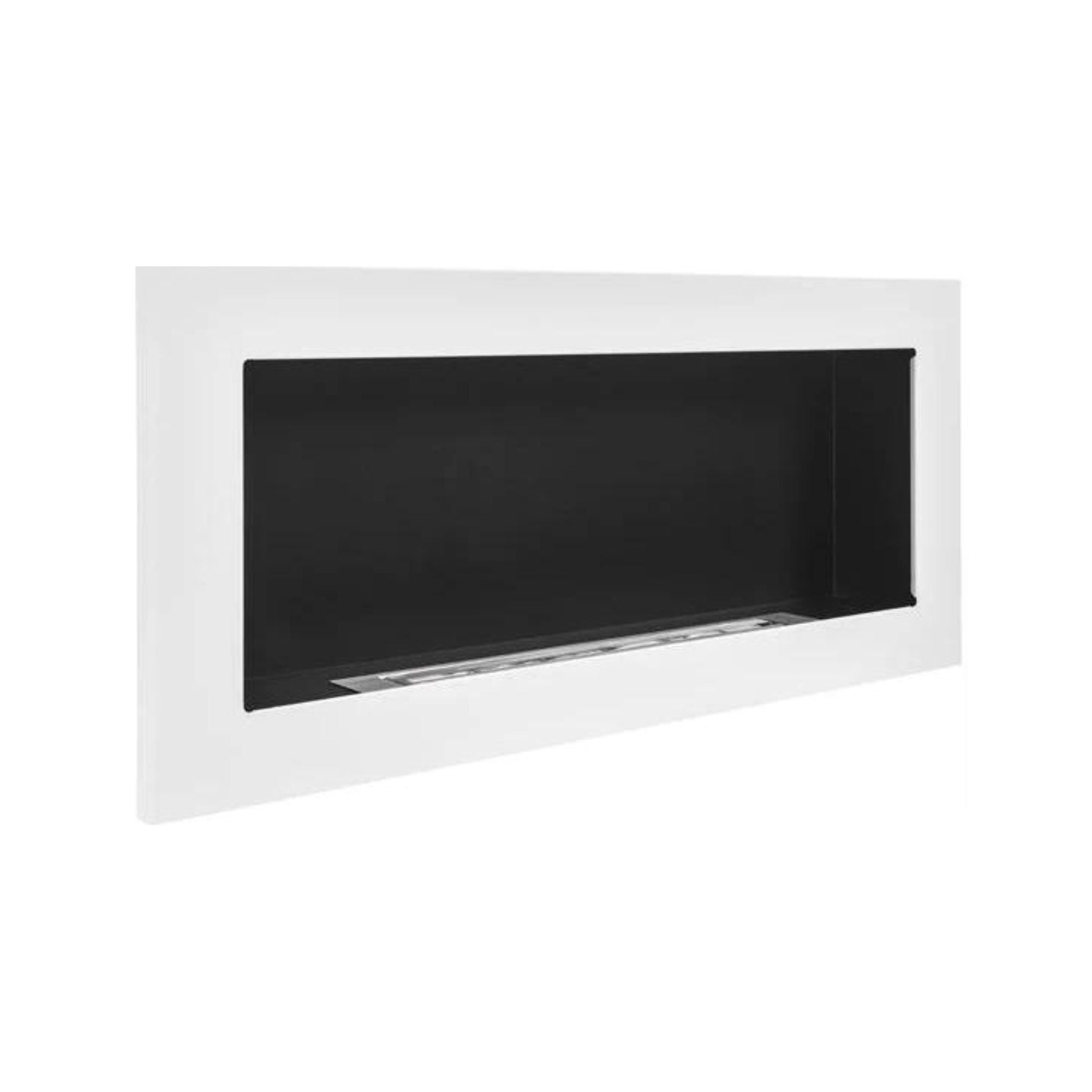 Rea Wit Bio ethanol Inbouw - Wandhaard 90 cm – afbeelding 2