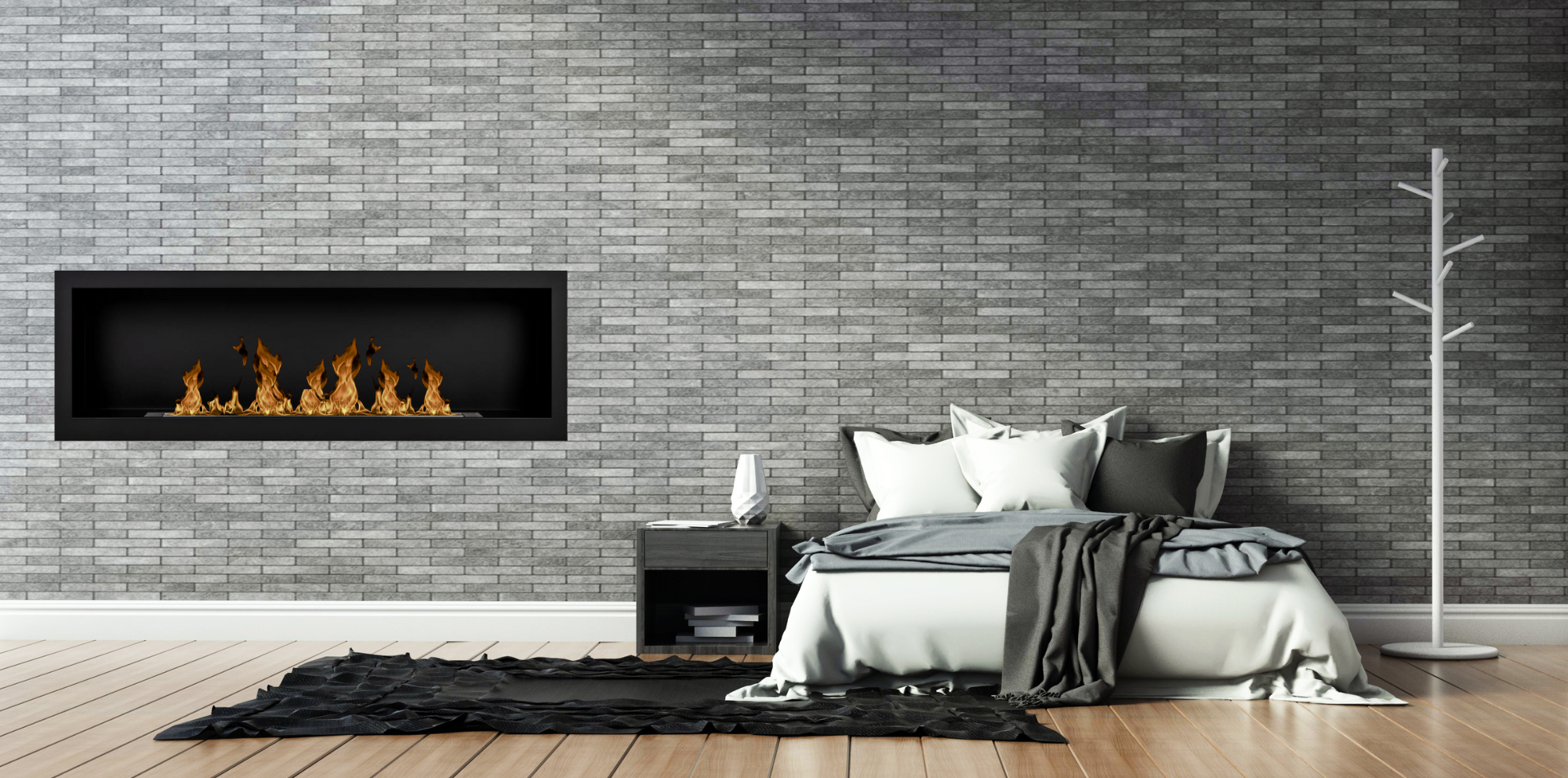 S-line Z Bio Ethanol Wandhaard 120 cm – afbeelding 2