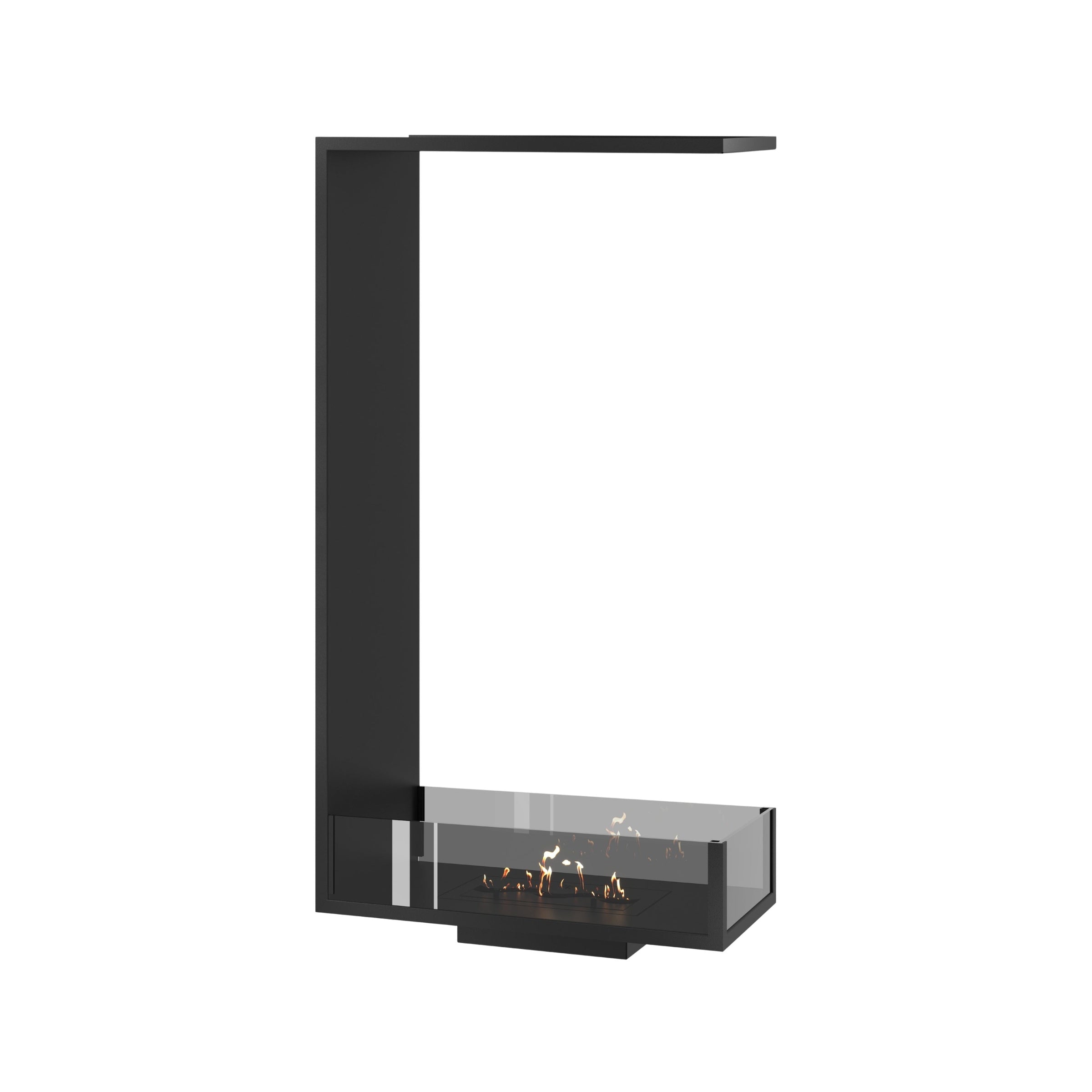 Saint Roomdivider Met Laag Glas 60 x 140 cm – afbeelding 1