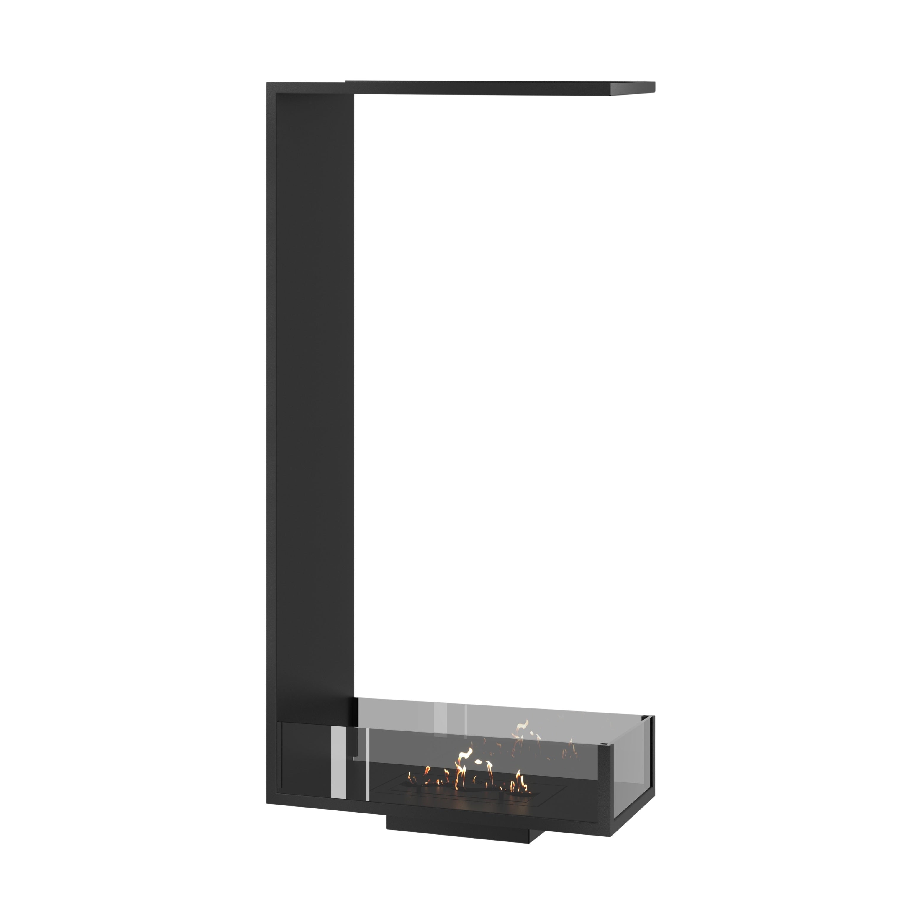 Saint Roomdivider Met Laag Glas 60 x 160 cm – afbeelding 1