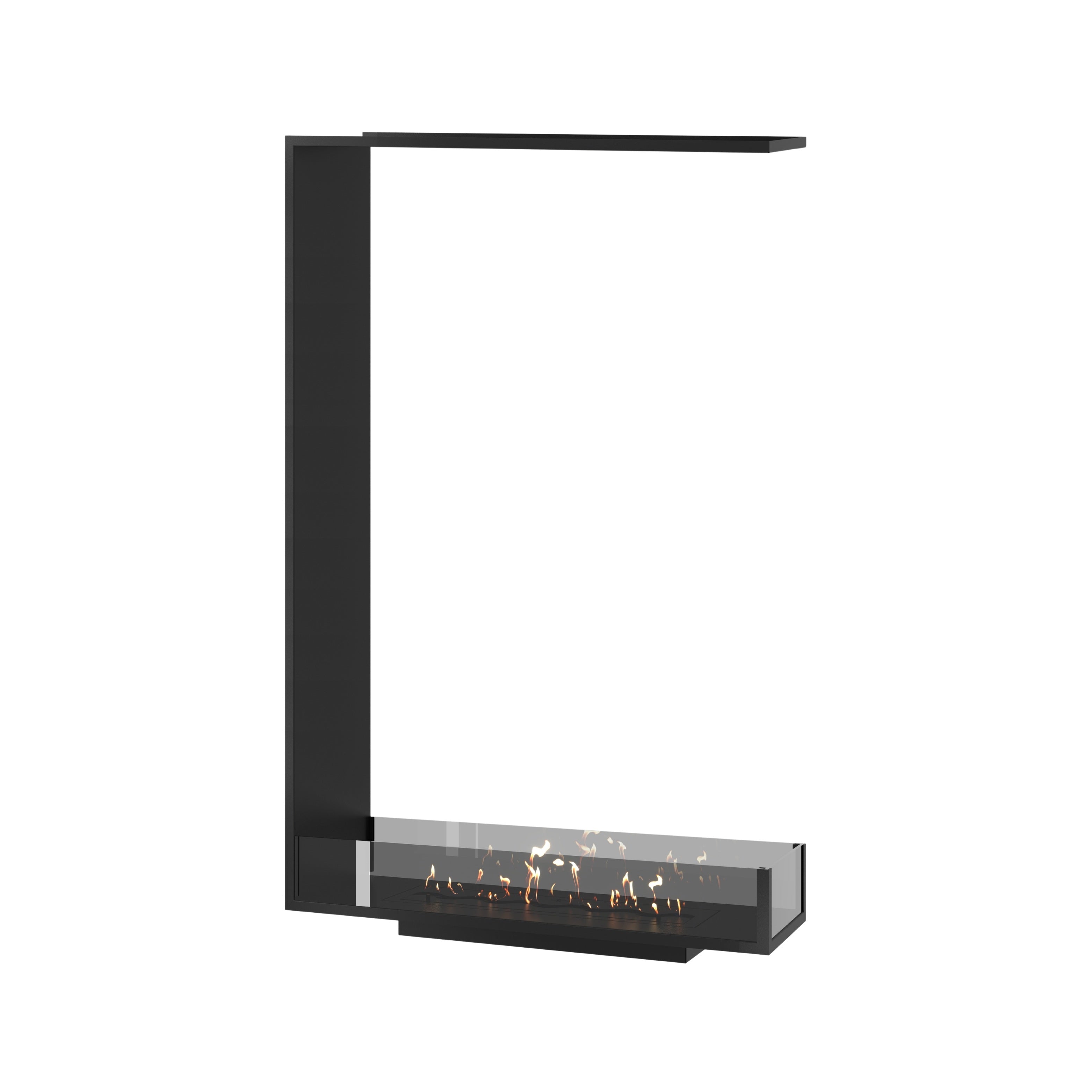 Saint Roomdivider Met Laag Glas 80 x 140 cm – afbeelding 1