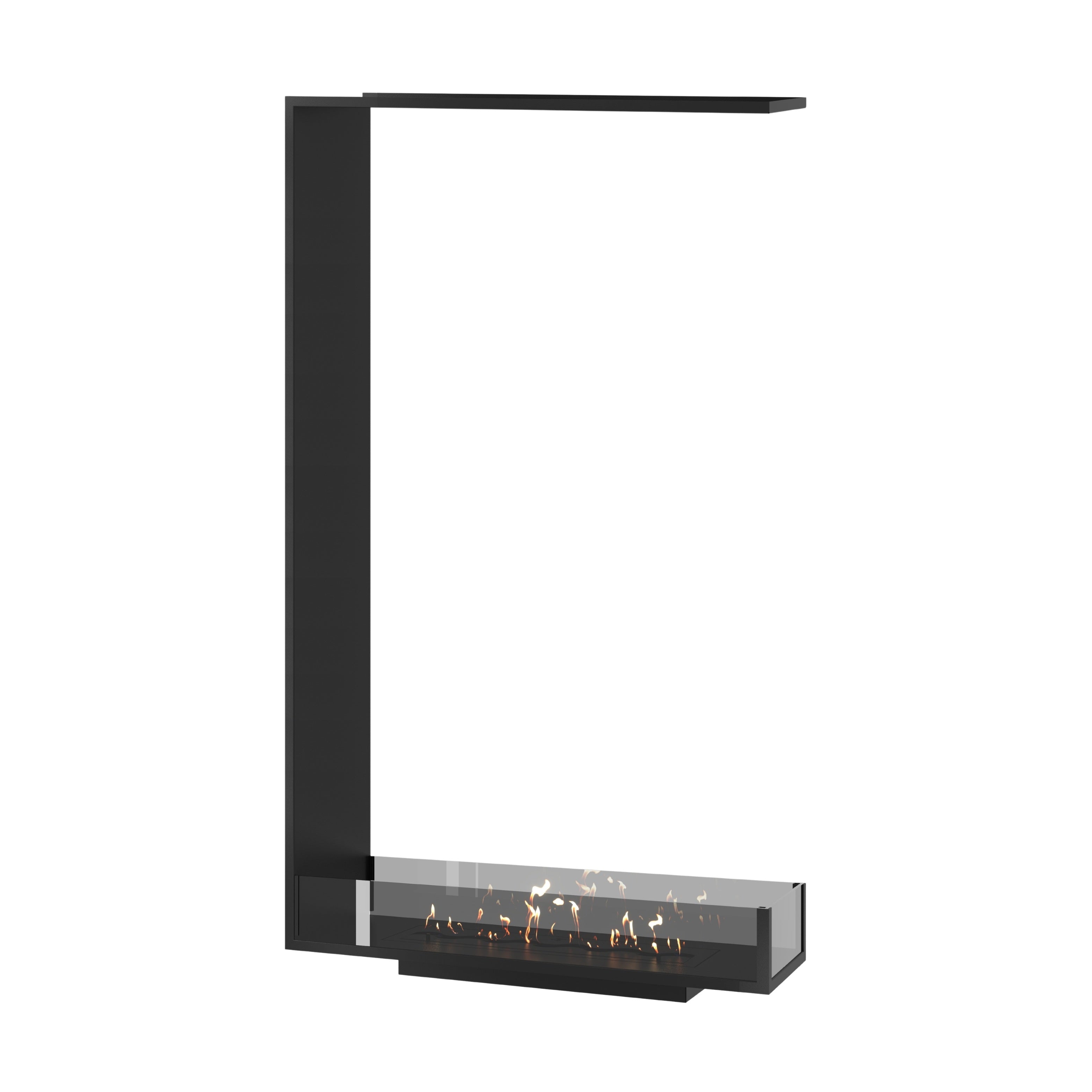 Saint Roomdivider Met Laag Glas 80 x 160 cm – afbeelding 1