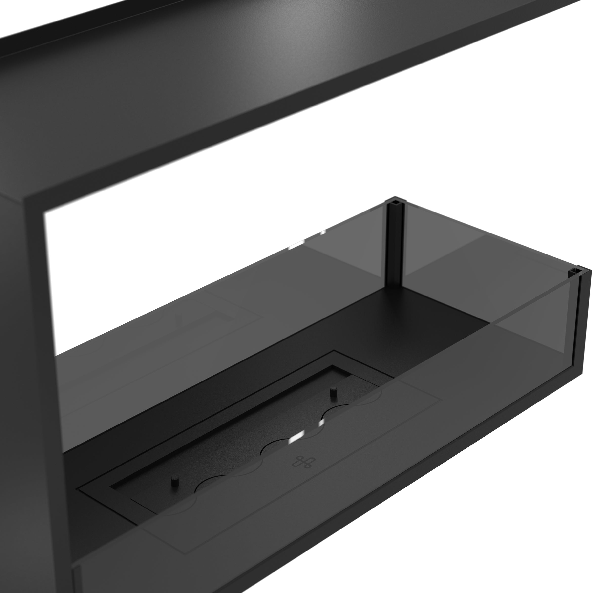 Saint U Vorm Driezijdig Inbouwhaard 90 cm