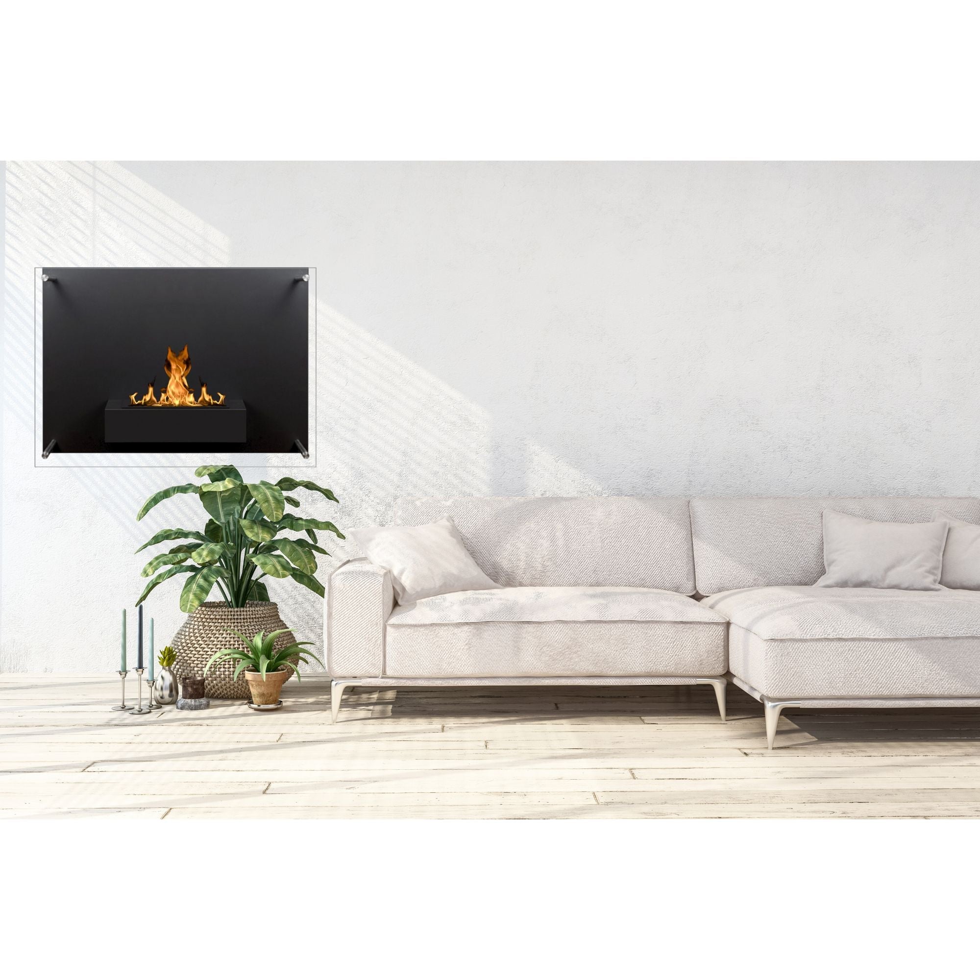 San Bio Ethanol Wandhaard 88 cm – afbeelding 6