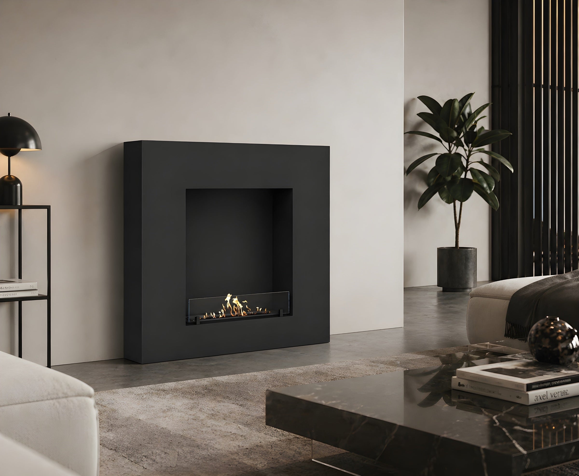 Selected Box Bio Ethanol Vrijstaand Haard 120 cm – afbeelding 3