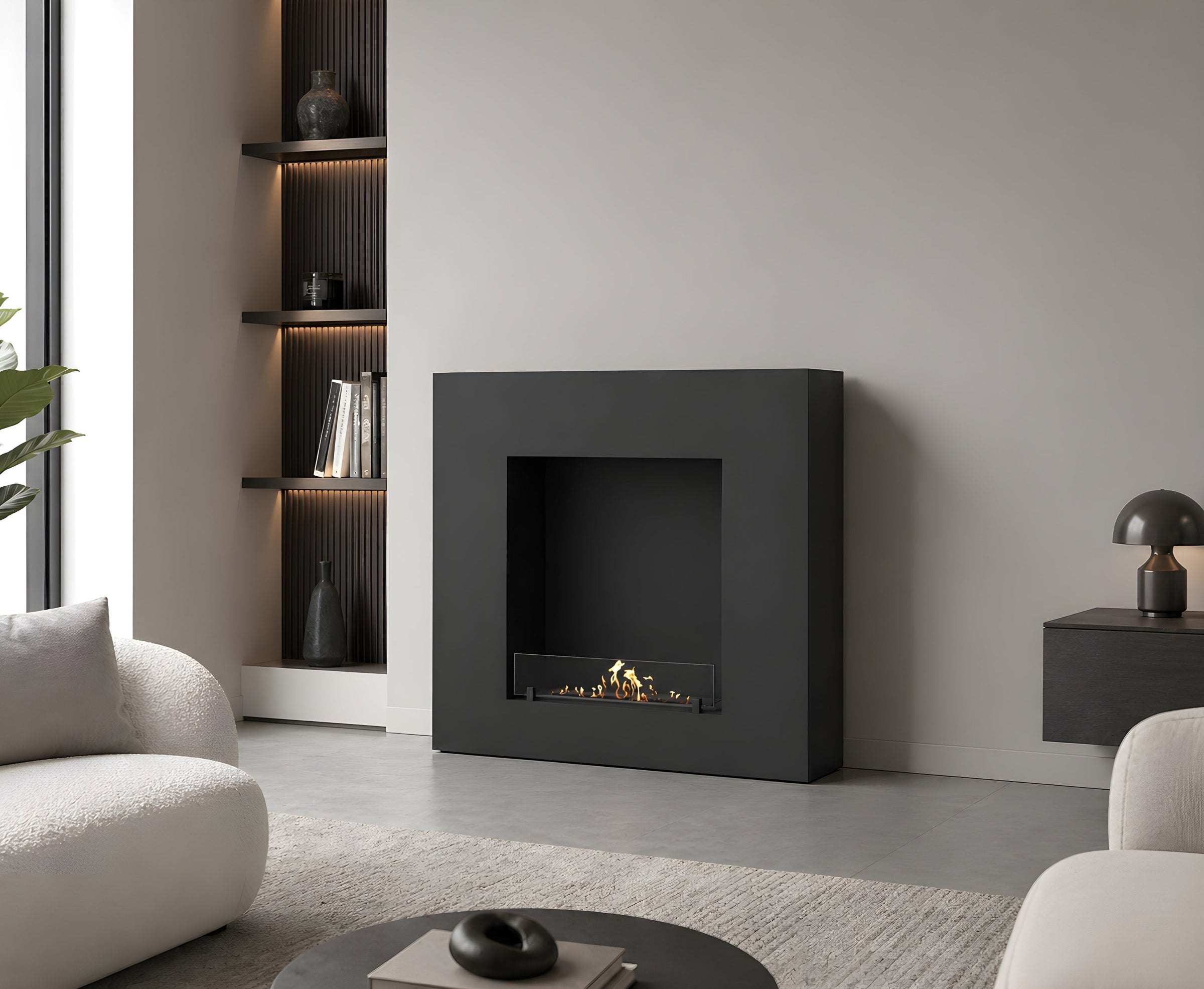 Selected Box Bio Ethanol Vrijstaand Haard 120 cm – afbeelding 4