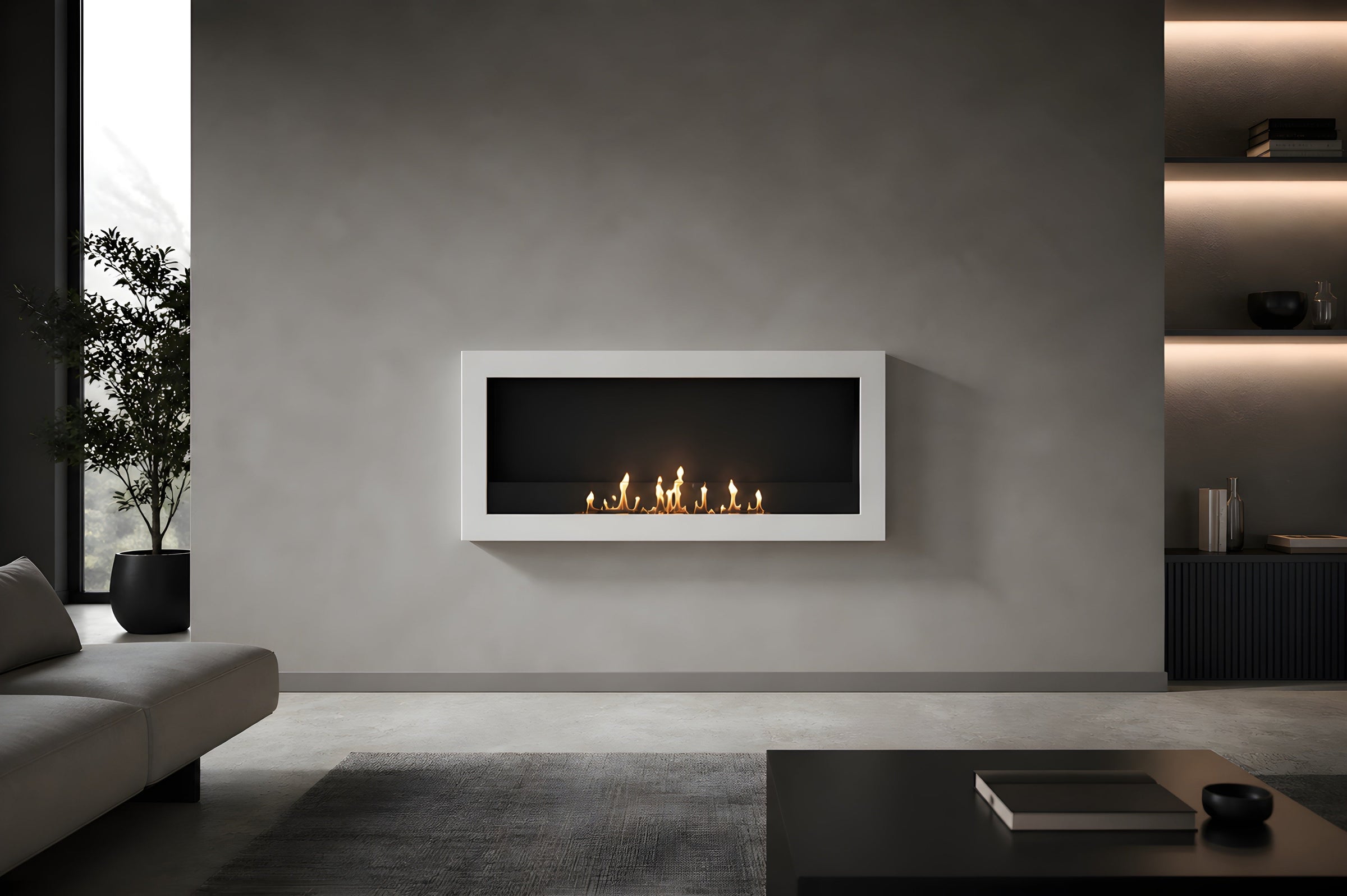 Selected Box Wandhaard Wit 100 cm – afbeelding 3