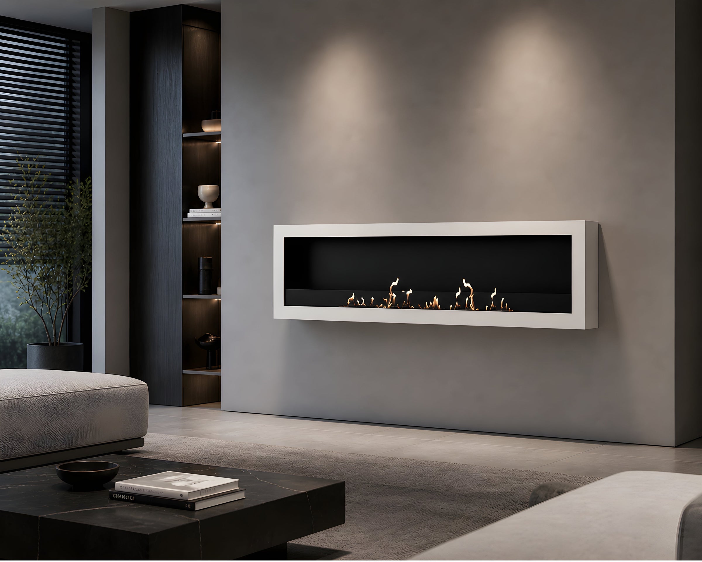 Selected Box Wandhaard Wit 140 cm – afbeelding 2