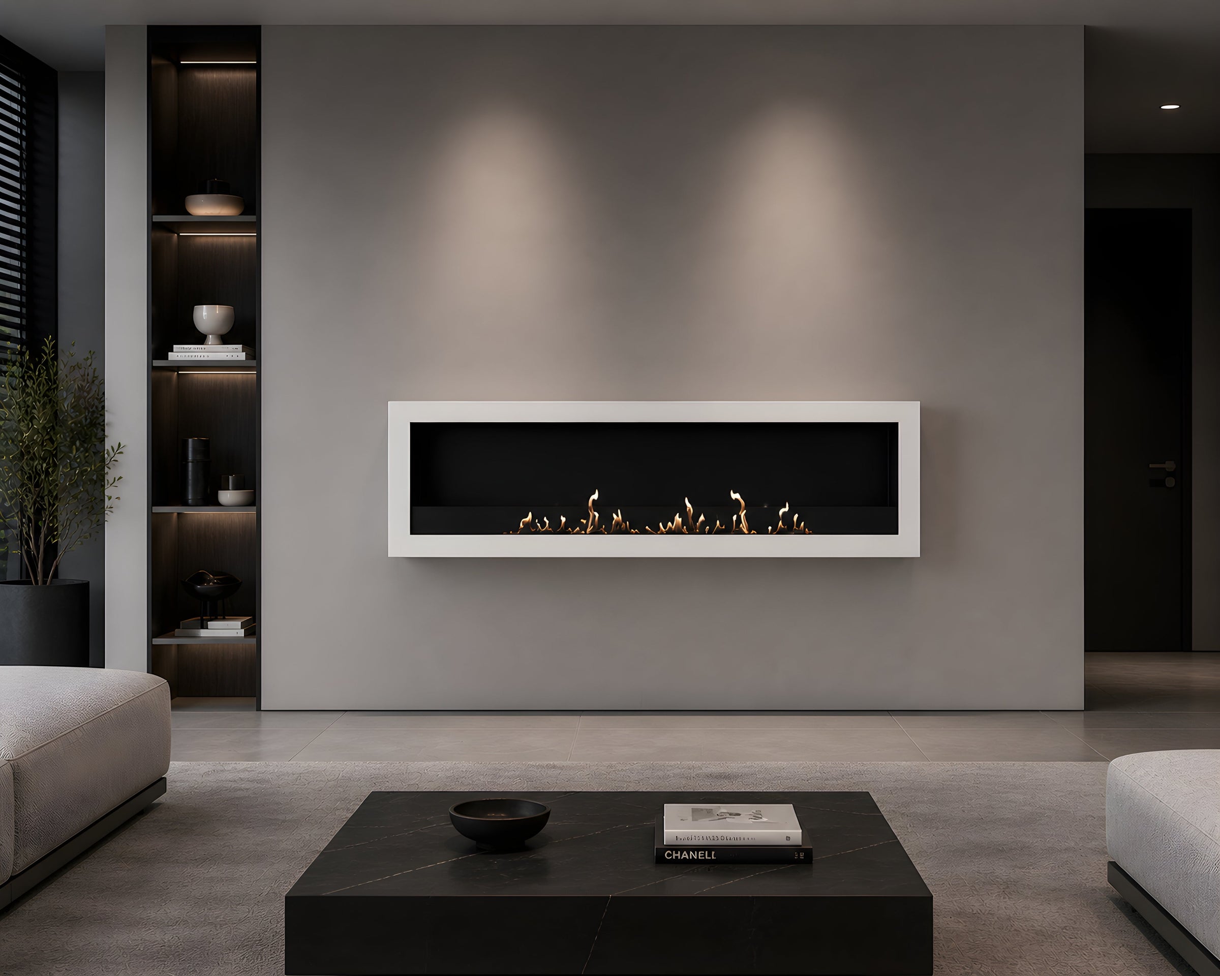 Selected Box Wandhaard Wit 140 cm – afbeelding 3