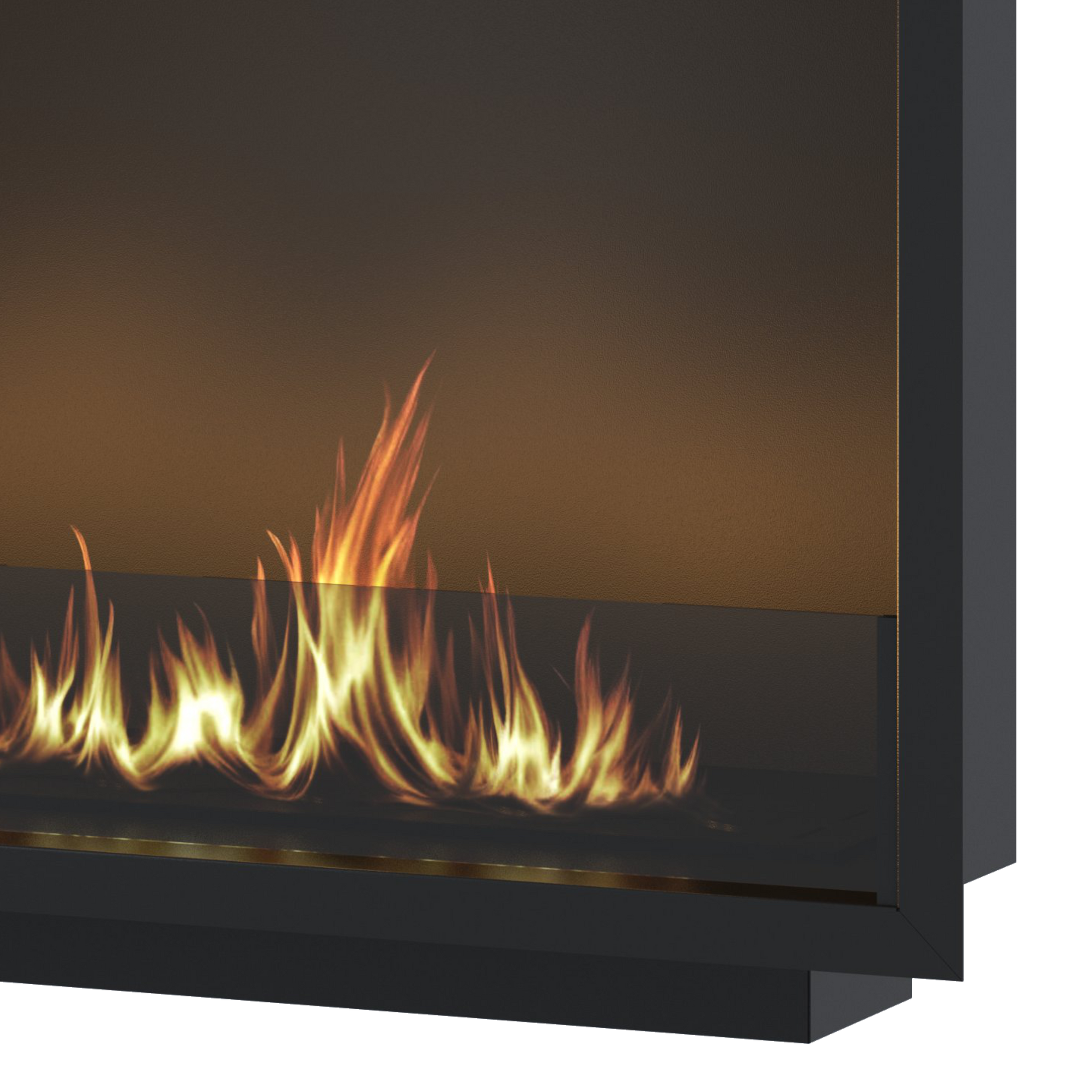 Selected Enkelzijdige Inbouwhaard 80 cm – afbeelding 3