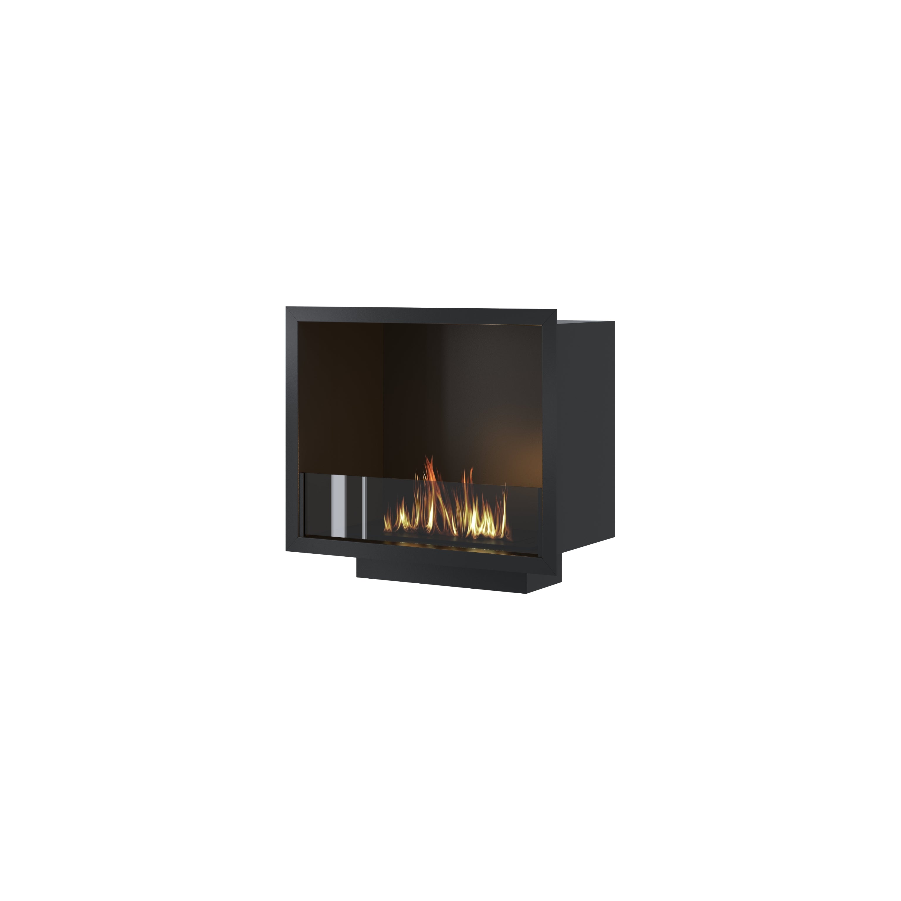 Selected Enkelzijdige Inbouwhaard 50 cm – afbeelding 1